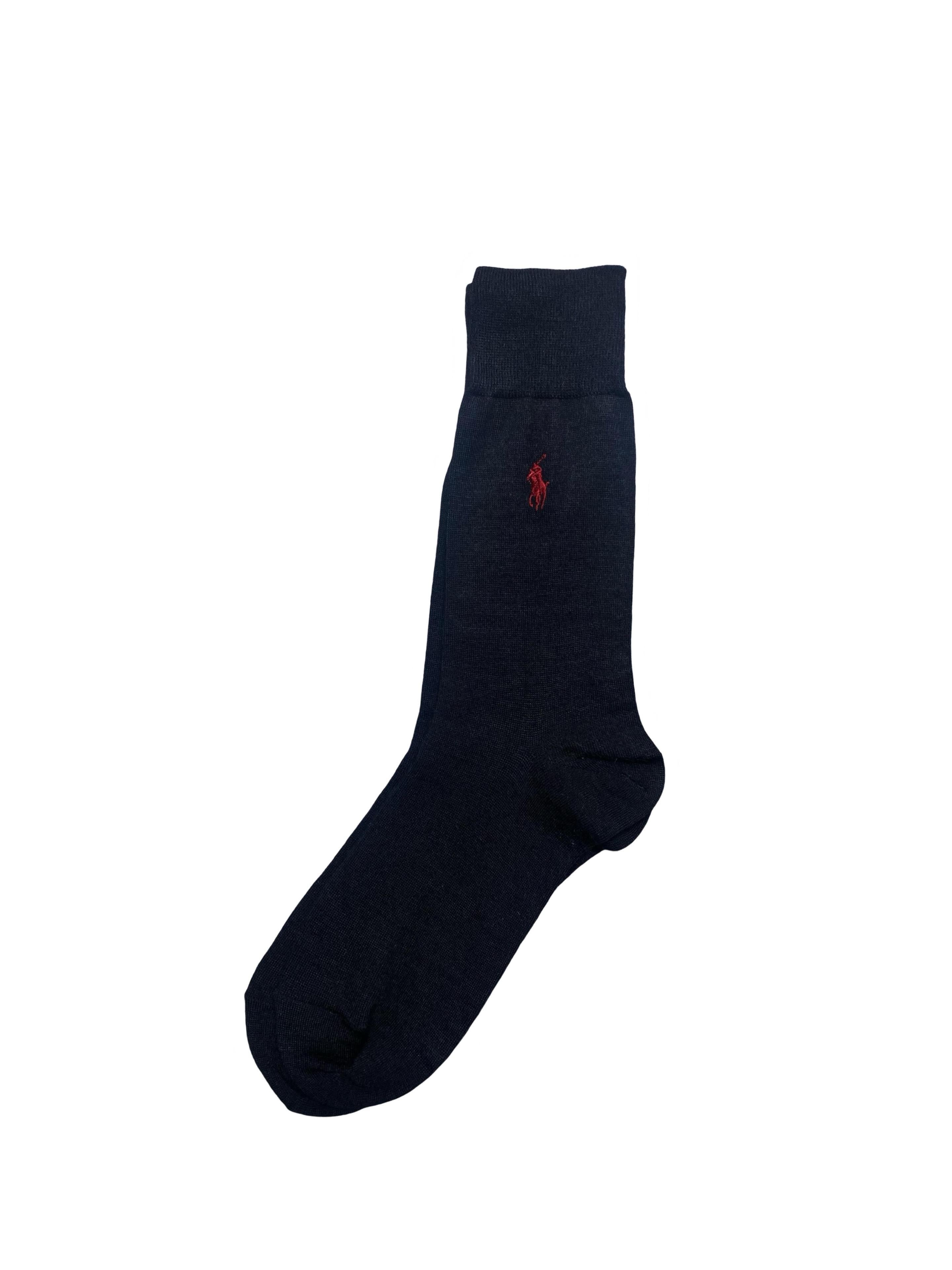 Polo Ralph Lauren Men’s Socks – Nordic, Plaid & Classic Black | Pack of 3 | Size: US 6-12