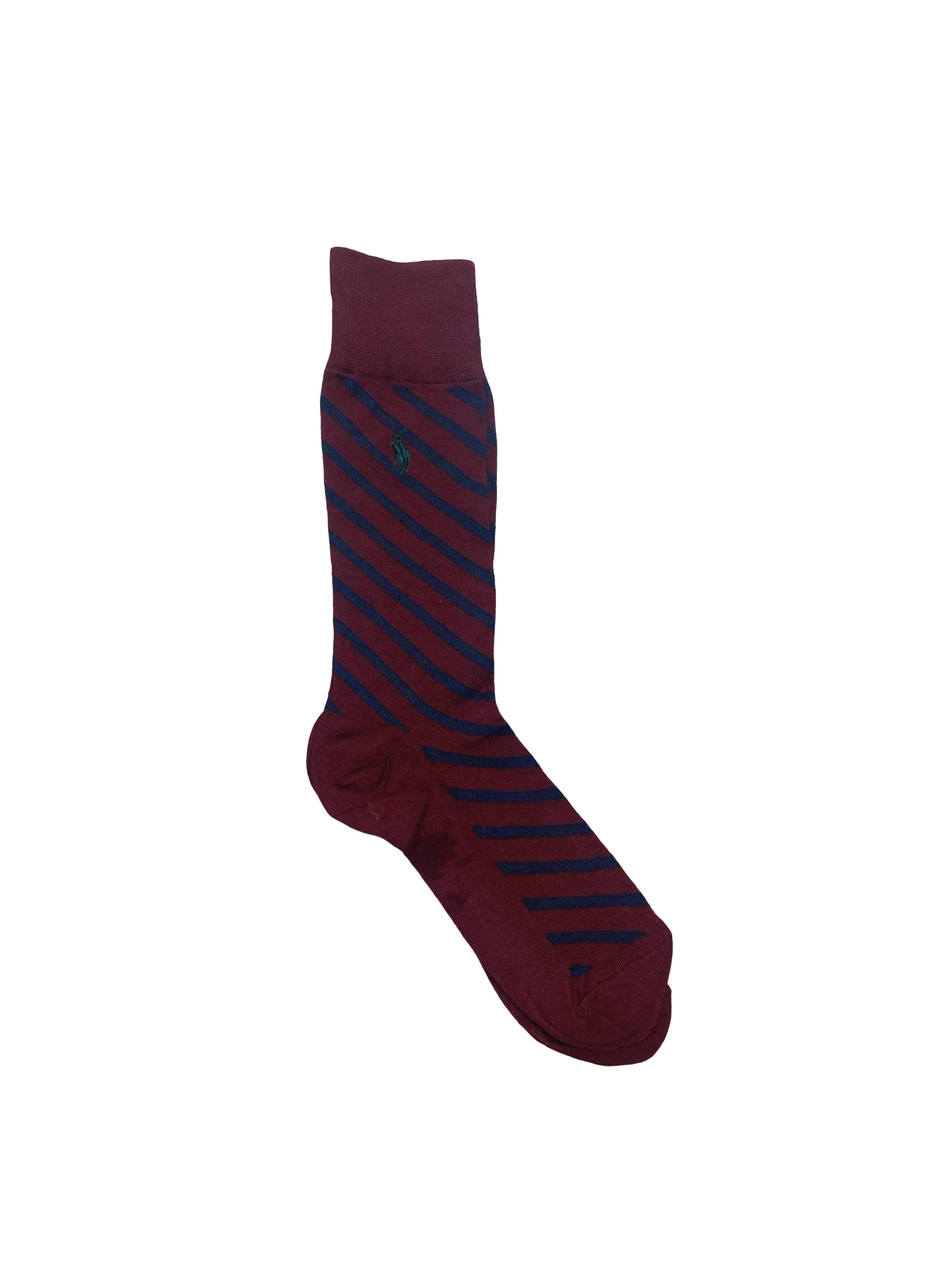Polo Ralph Lauren Men’s Socks – Buffalo Check, Stripes & Classic Black | Pack of 3 | Size: US 6-12
