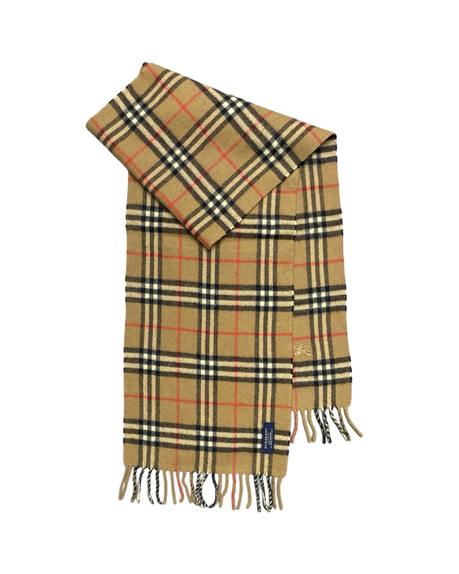 Burberry Camel Nova Check Scarf (0086)