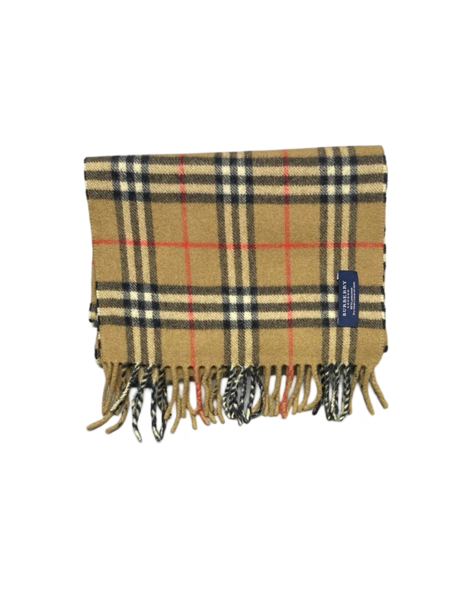 Burberry Camel Nova Check Scarf (0086)