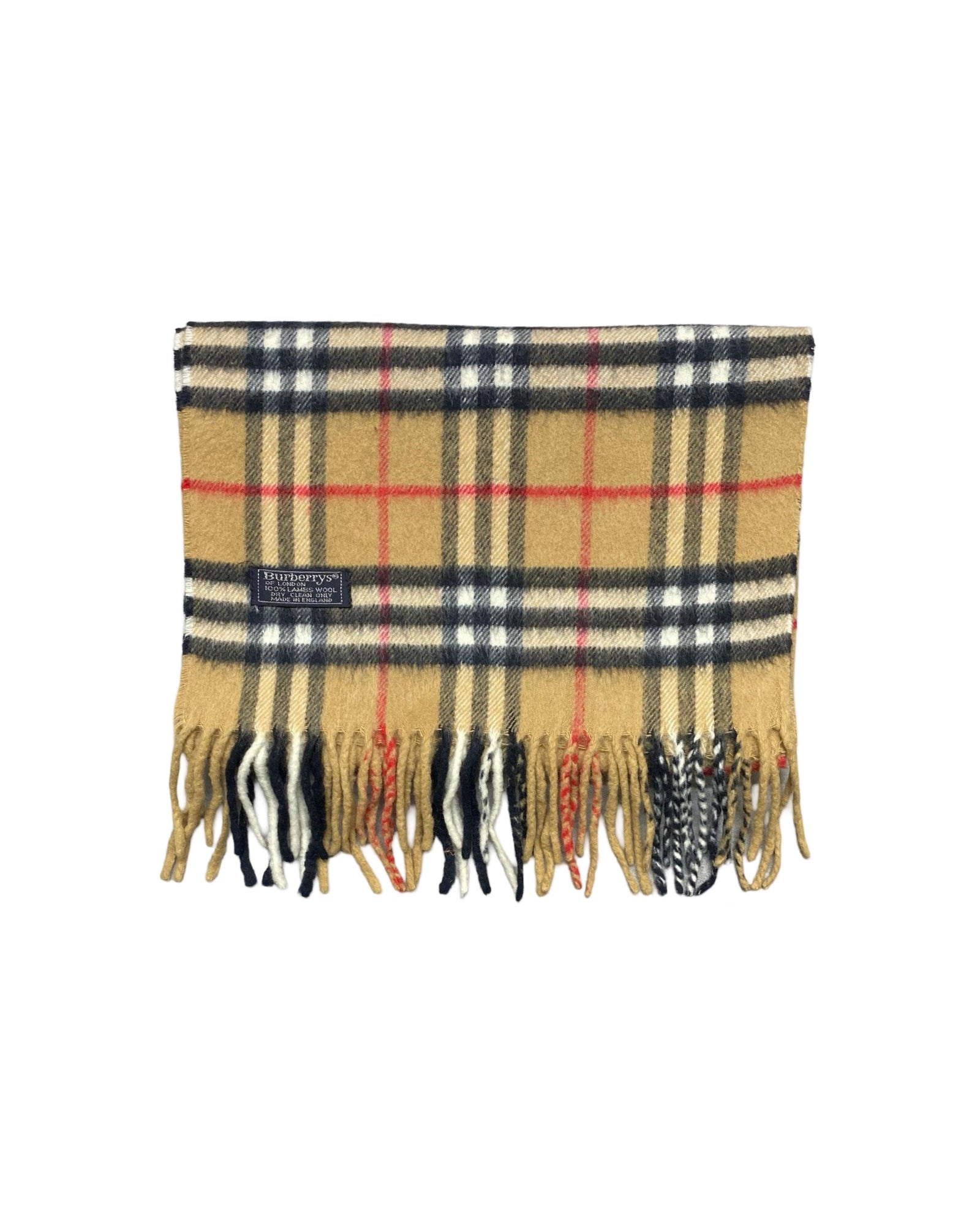 Burberry 100% Lambswool Nova Check Scarf (0096)