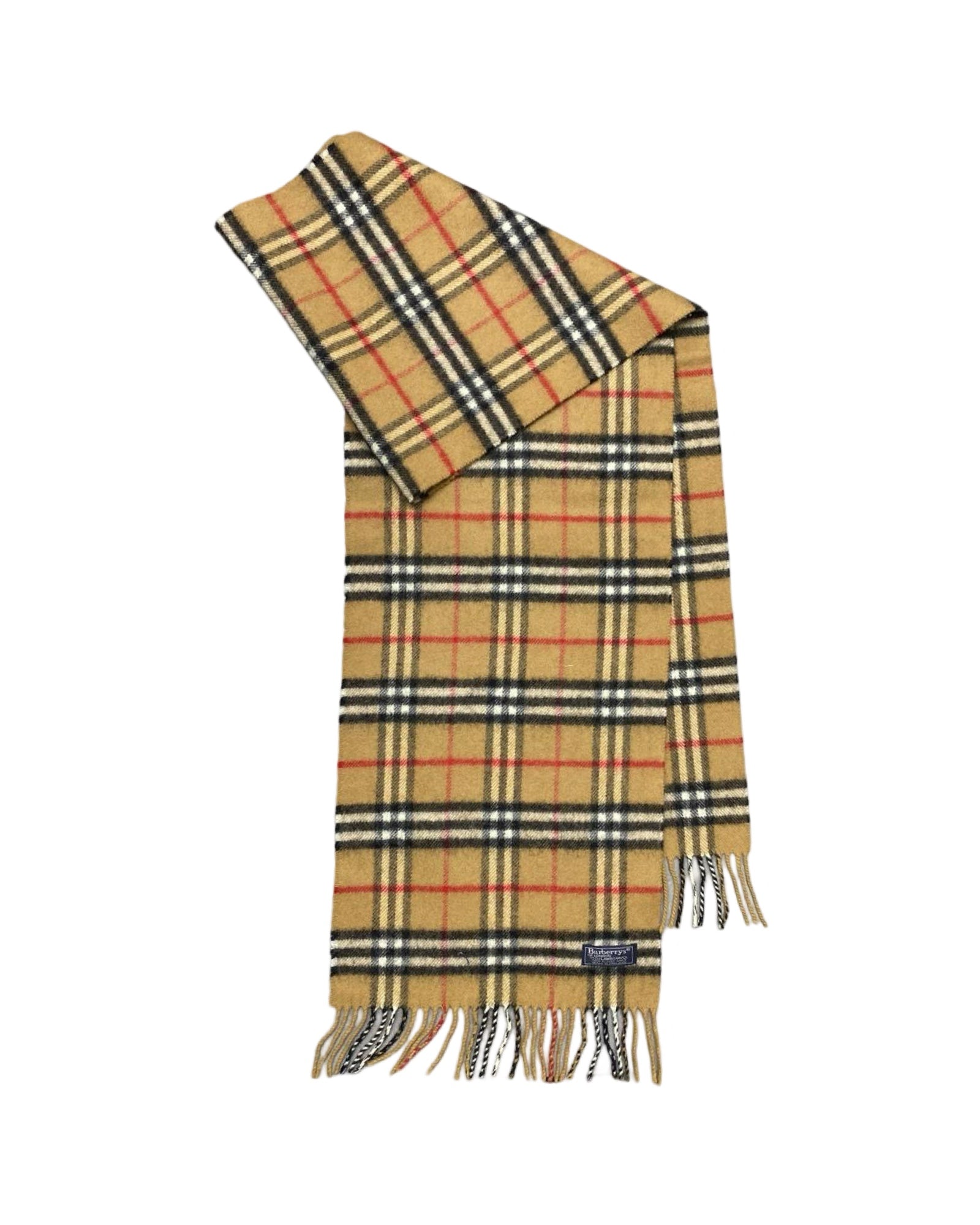 Burberry 100% Lambswool Vintage Check Scarf (0097)