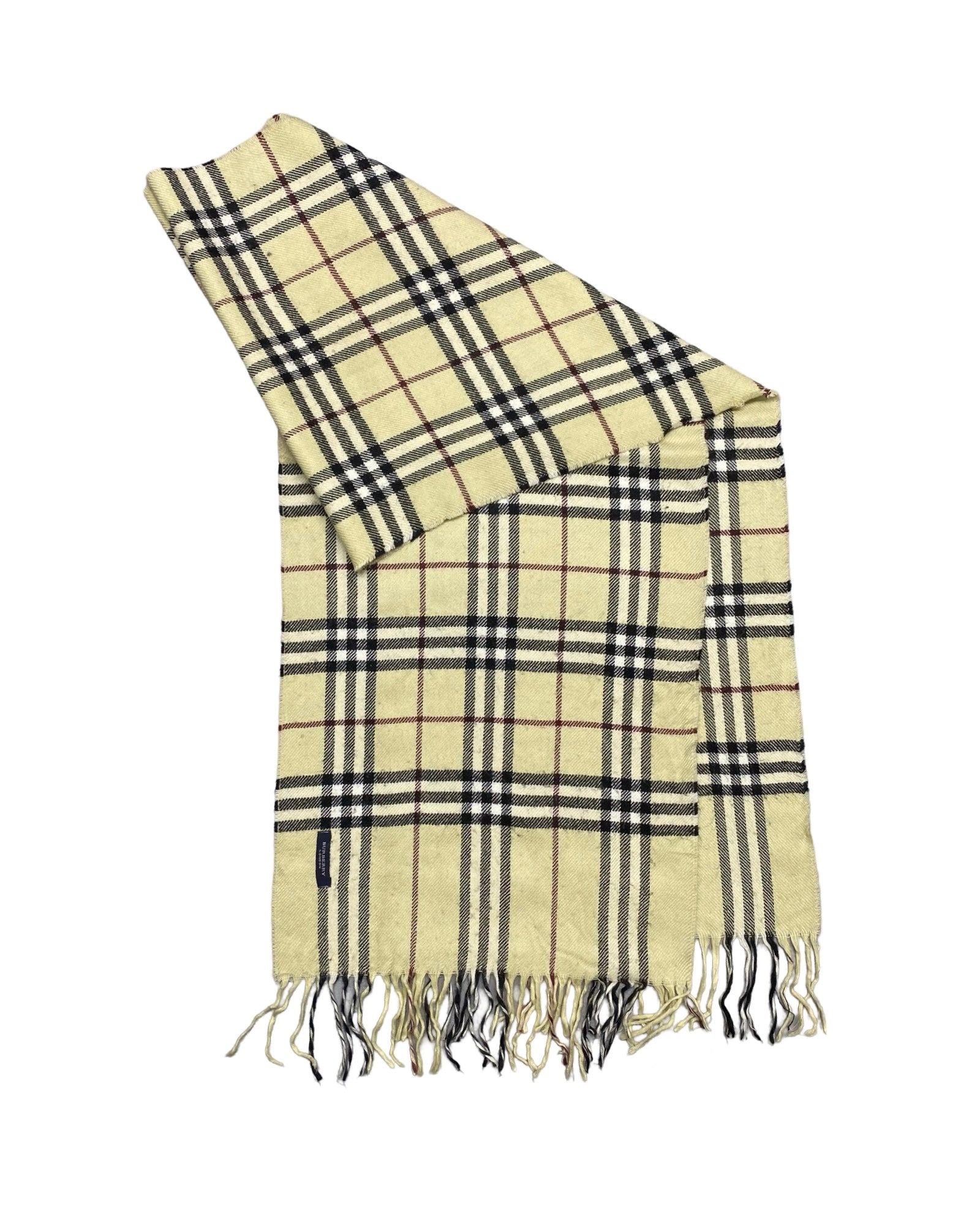 100% Shetland Wool Nova Check Scarf (0099)