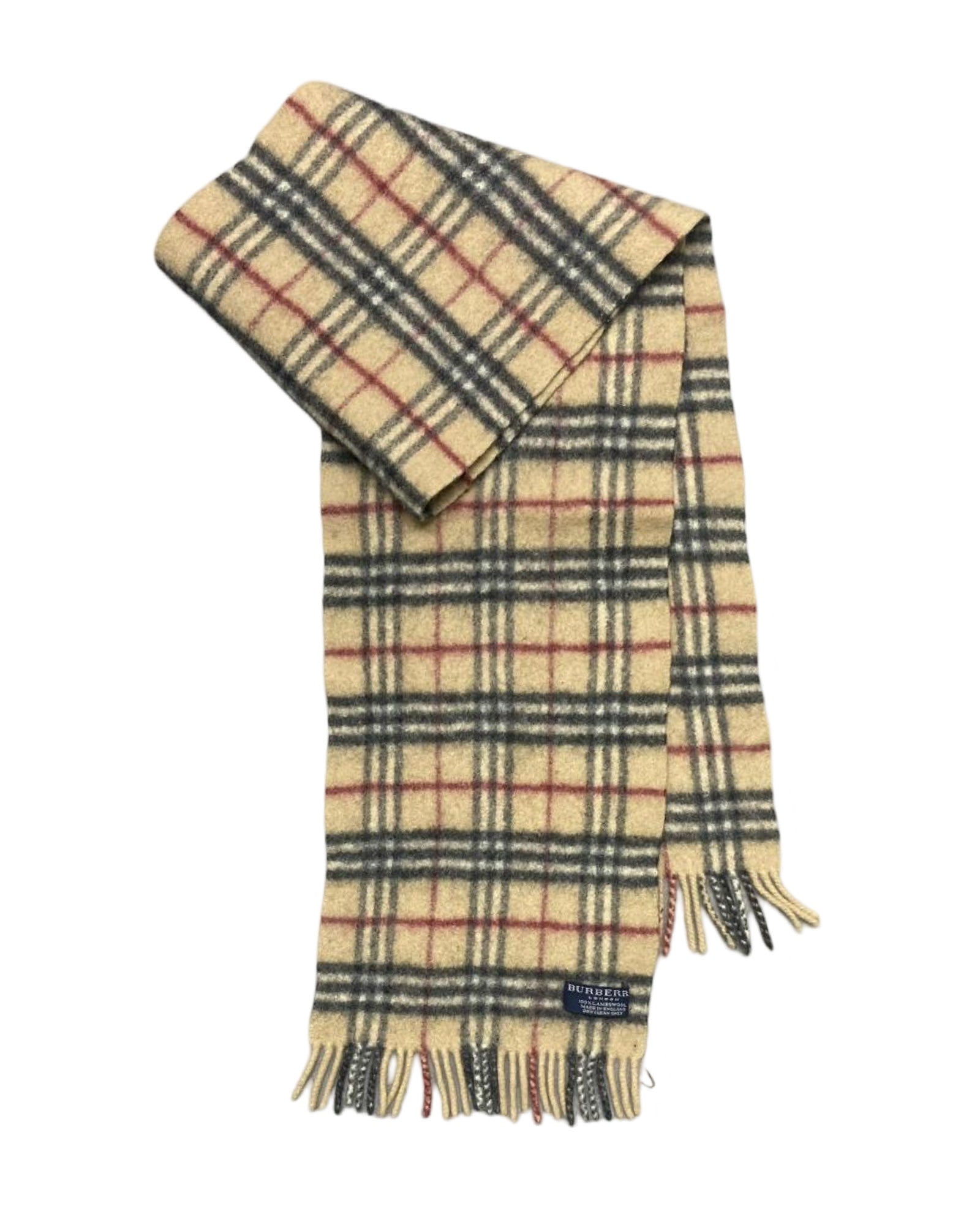 Burberry Beige Nova Check Scarf (0101)
