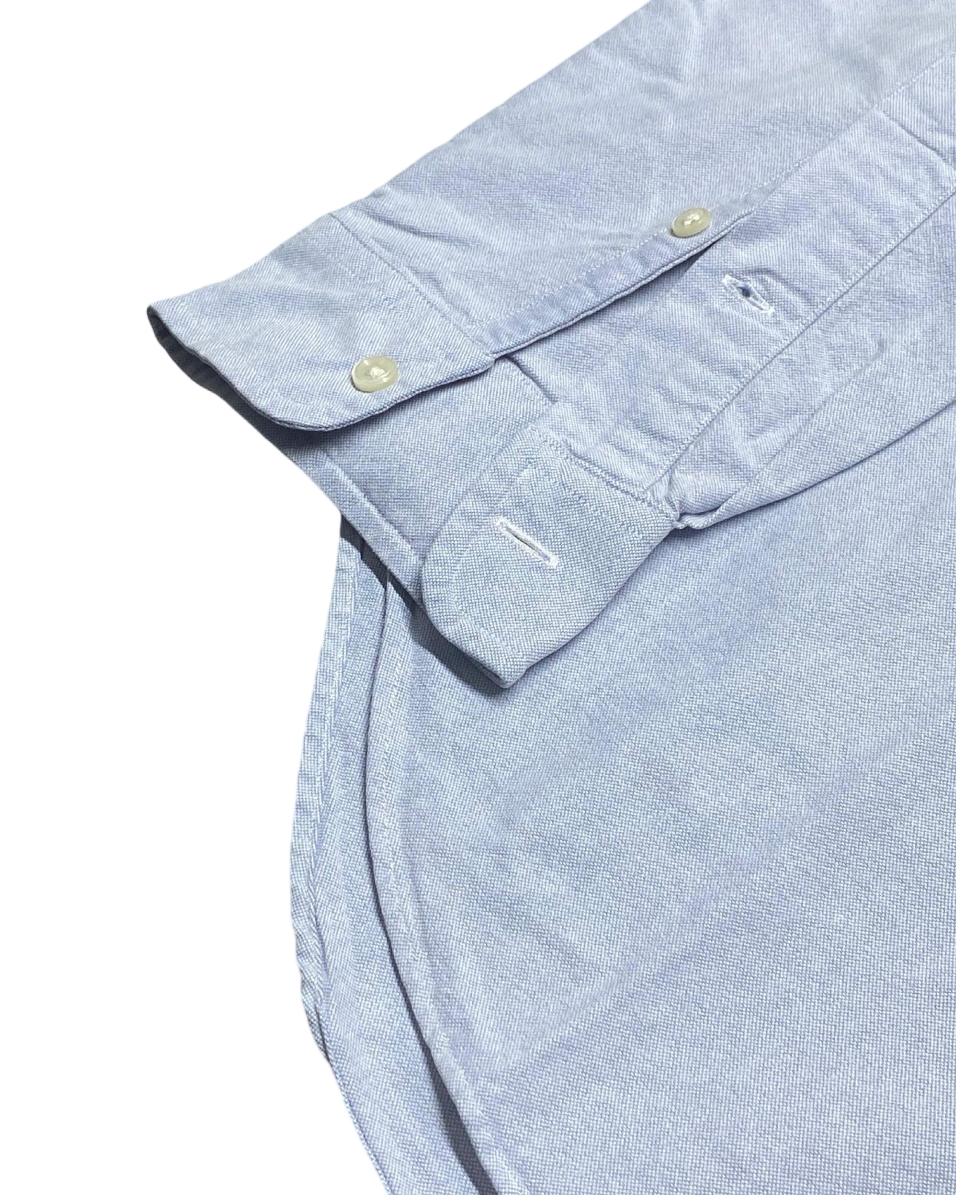 Polo Ralph Lauren Blue Button-Up Shirt | Size Medium | Chest 20.5”