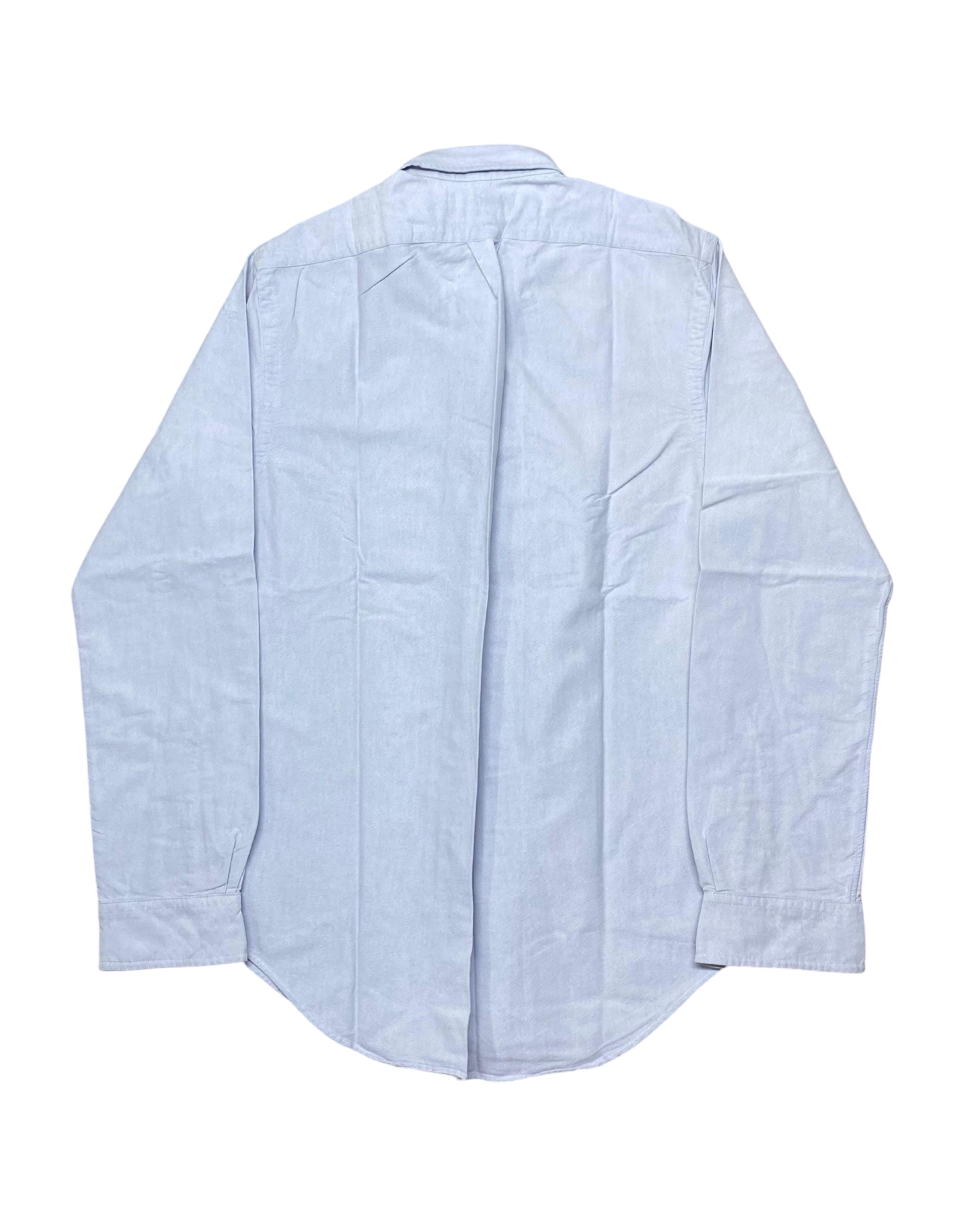 Polo Ralph Lauren Blue Button-Up Shirt | Size Medium | Chest 20.5”
