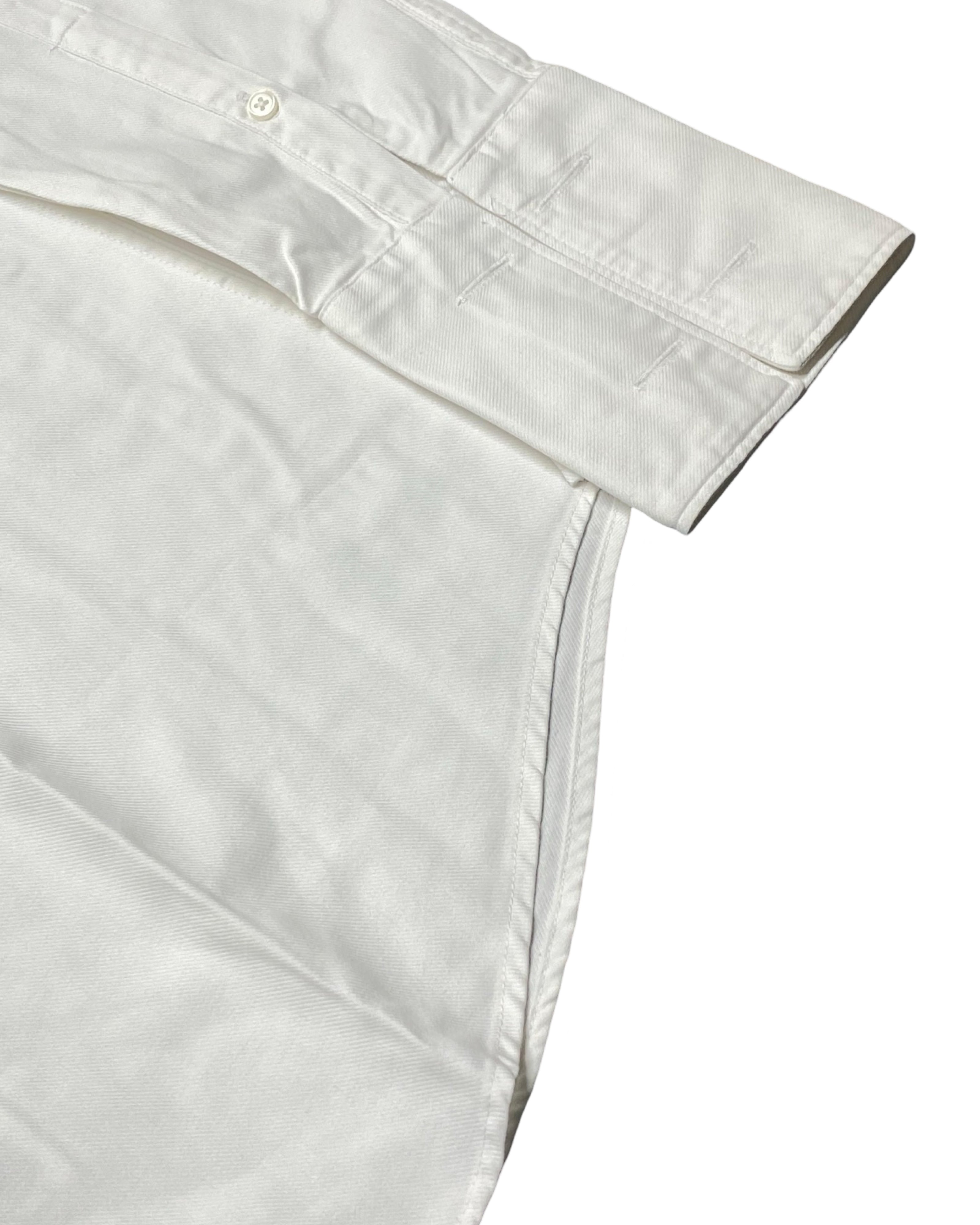 T.M. Lewin White Super Fitted Shirt | Chest 22” | Medium