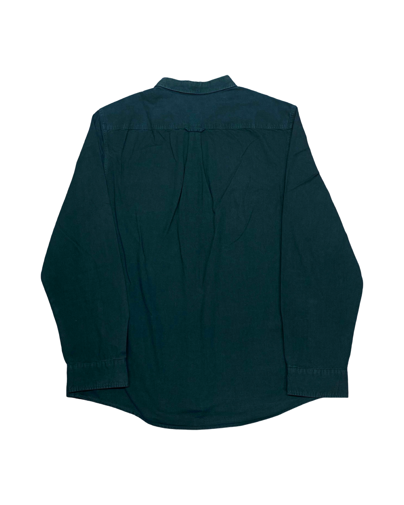 Jack Wills Green Button-Up Shirt | Large | Chest 24.5”