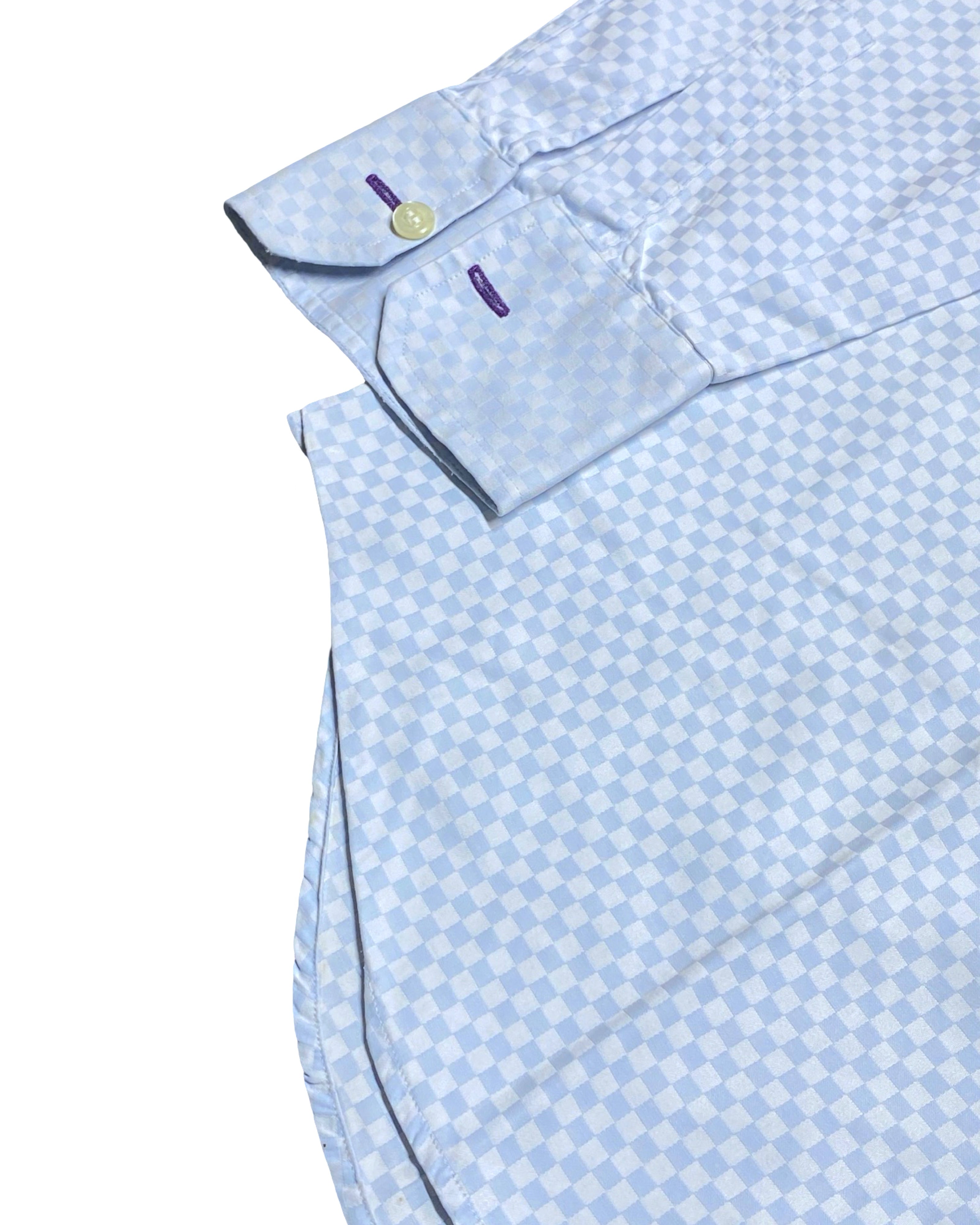 Paul Smith Blue Checkered Shirt | Chest 22” | Medium