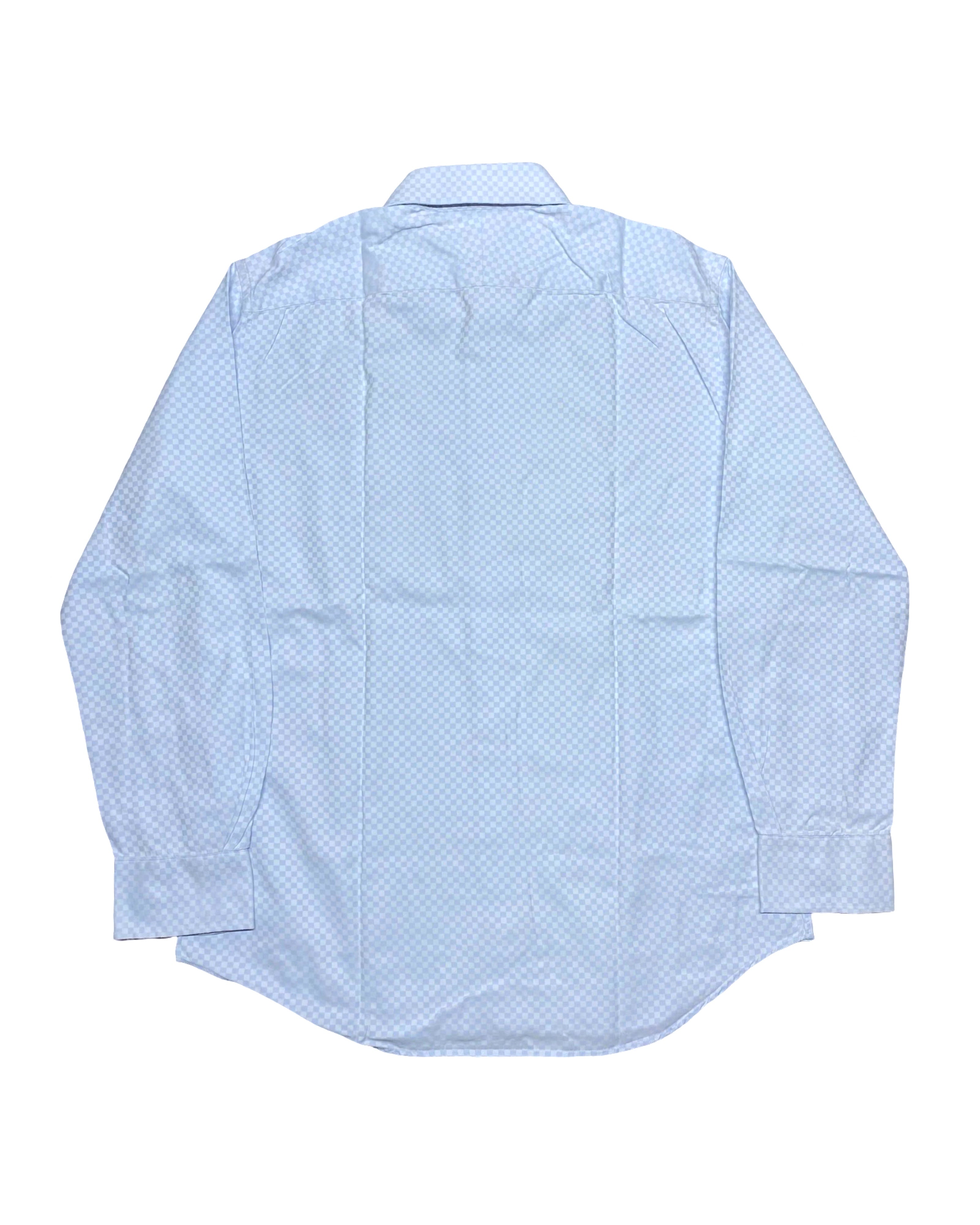 Paul Smith Blue Checkered Shirt | Chest 22” | Medium