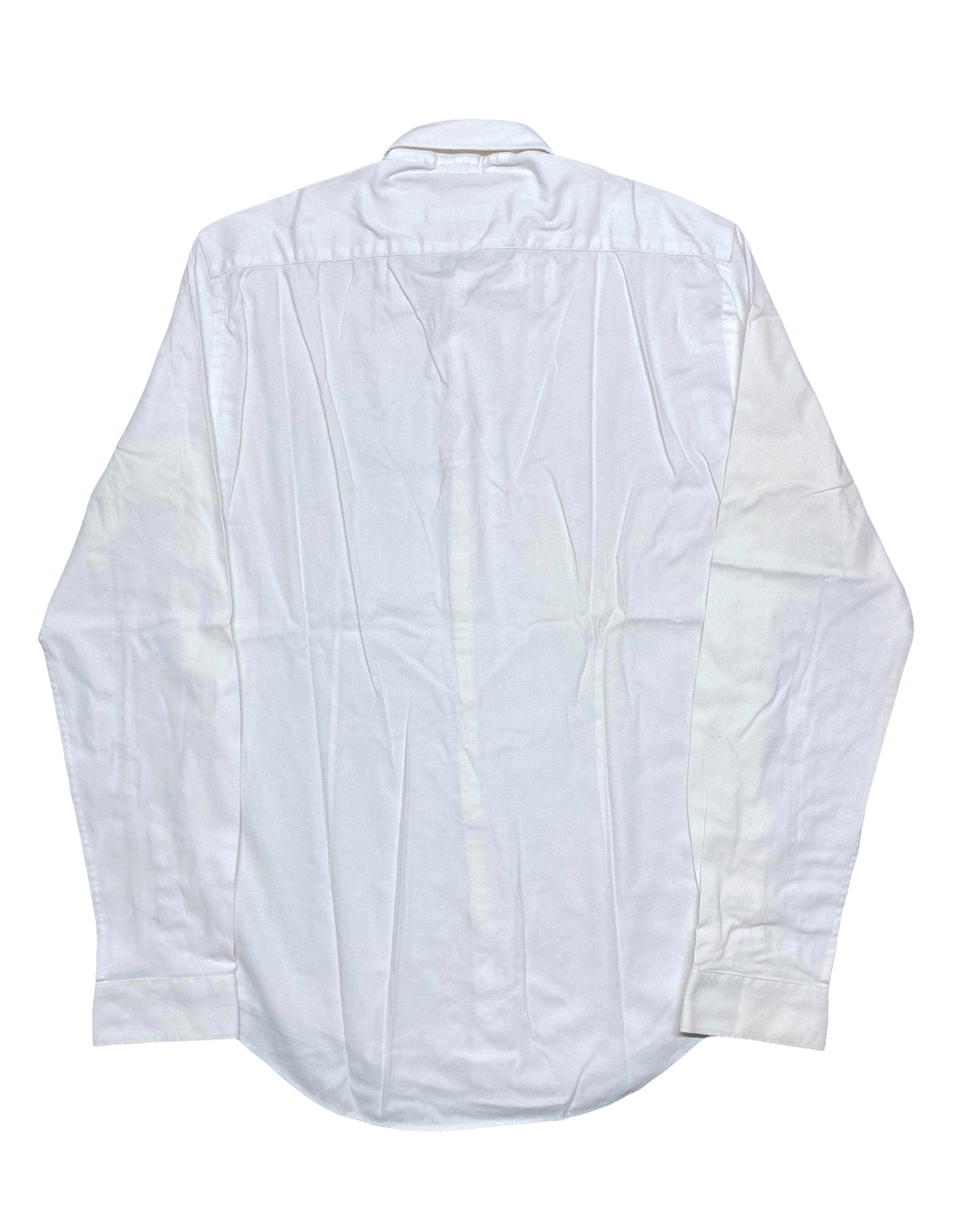 Zara Man White Classic Oxford Shirt | Chest 20.5” | Medium