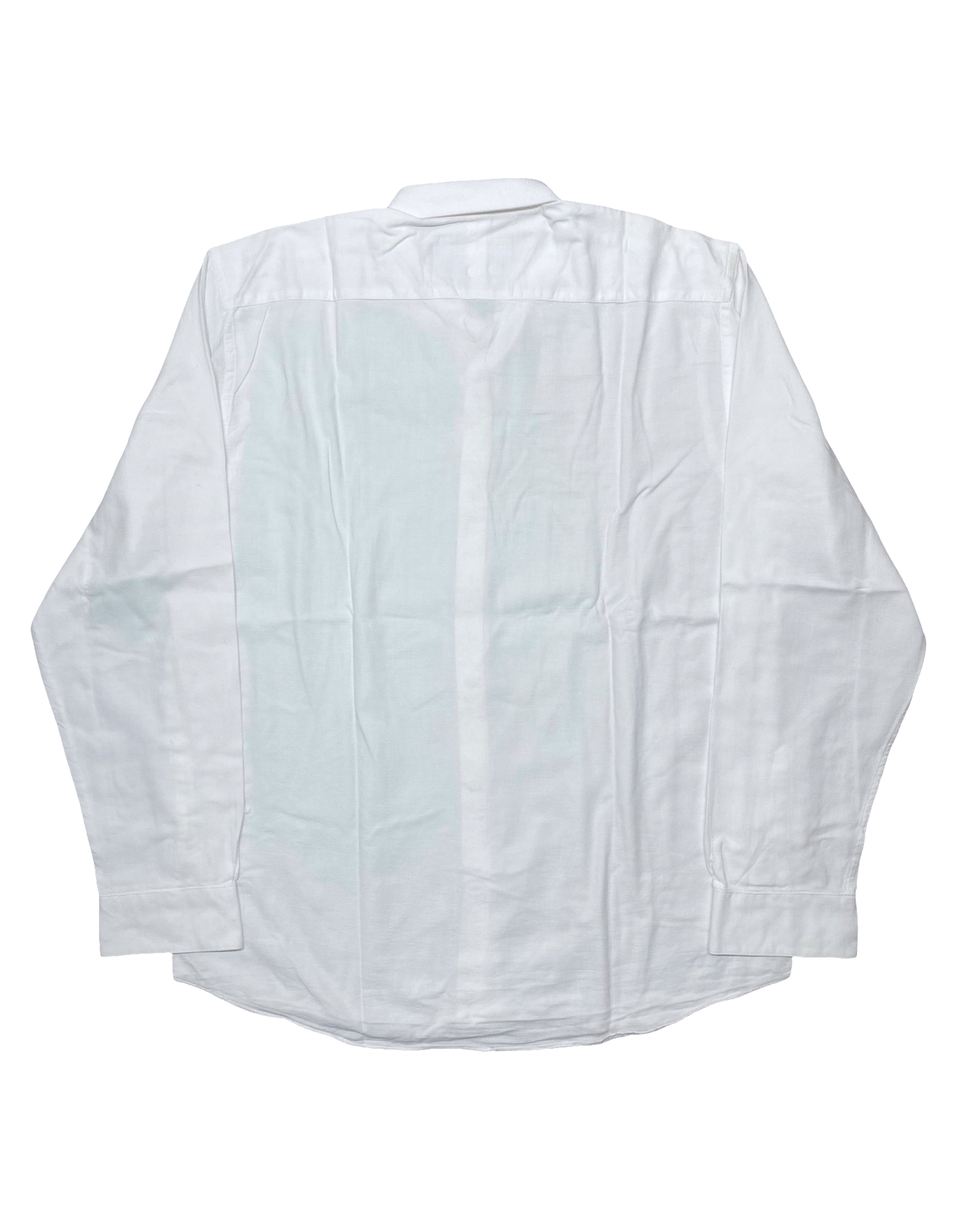 Primark White Regular Fit Shirt | Chest 24” | Large