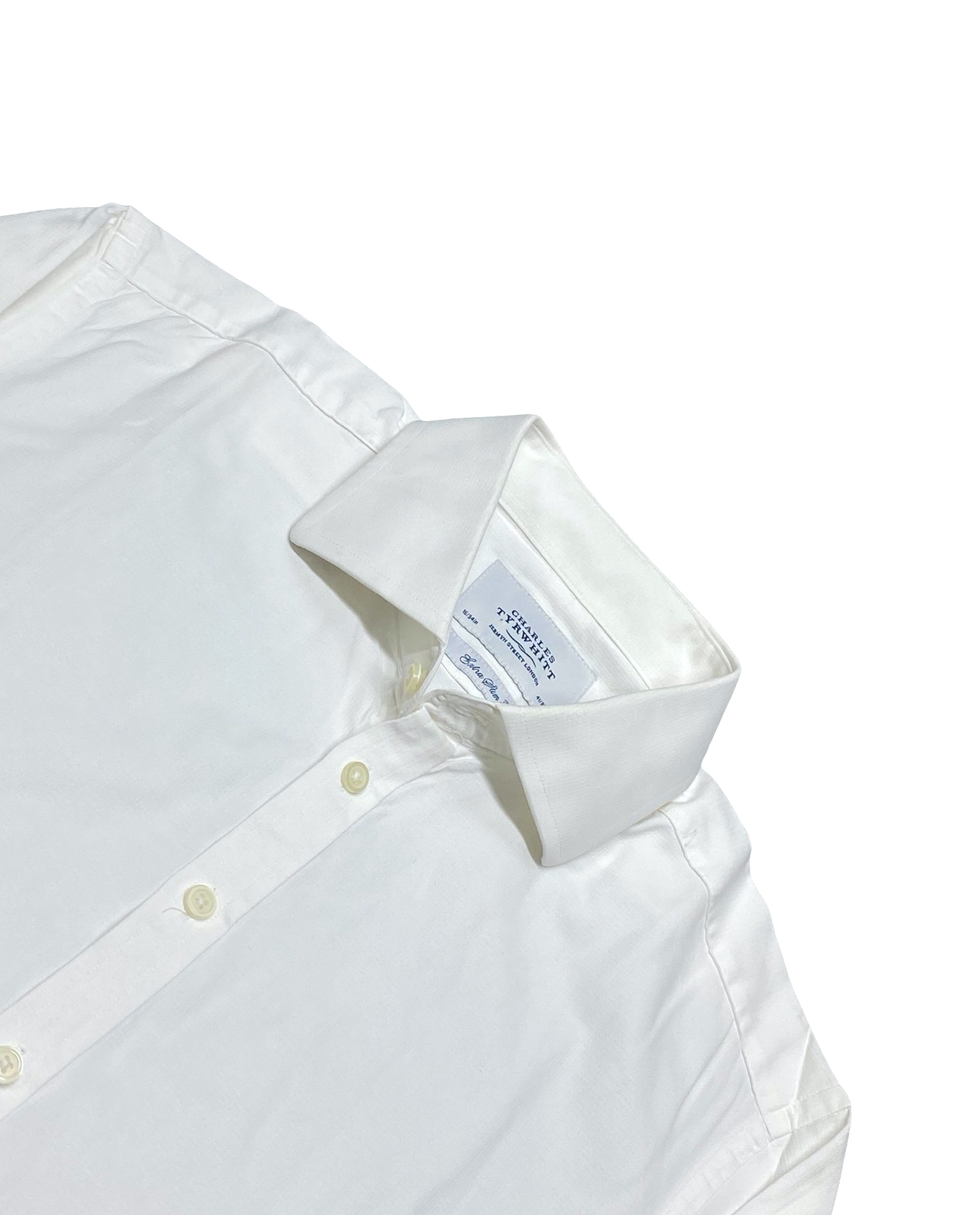Charles Tyrwhitt White Extra Slim Fit Shirt | Chest 21” | Medium