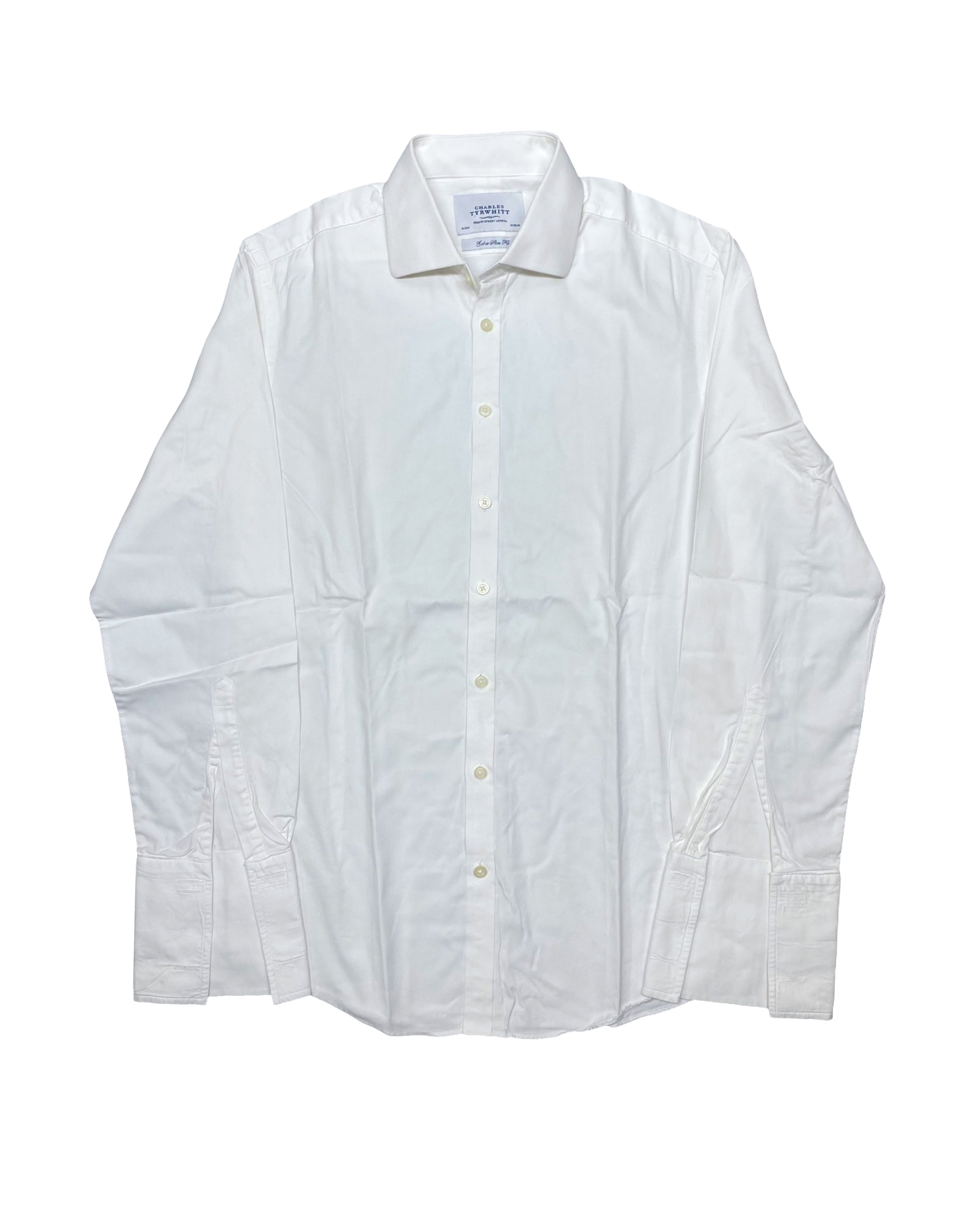 Charles Tyrwhitt White Extra Slim Fit Shirt | Chest 21” | Medium