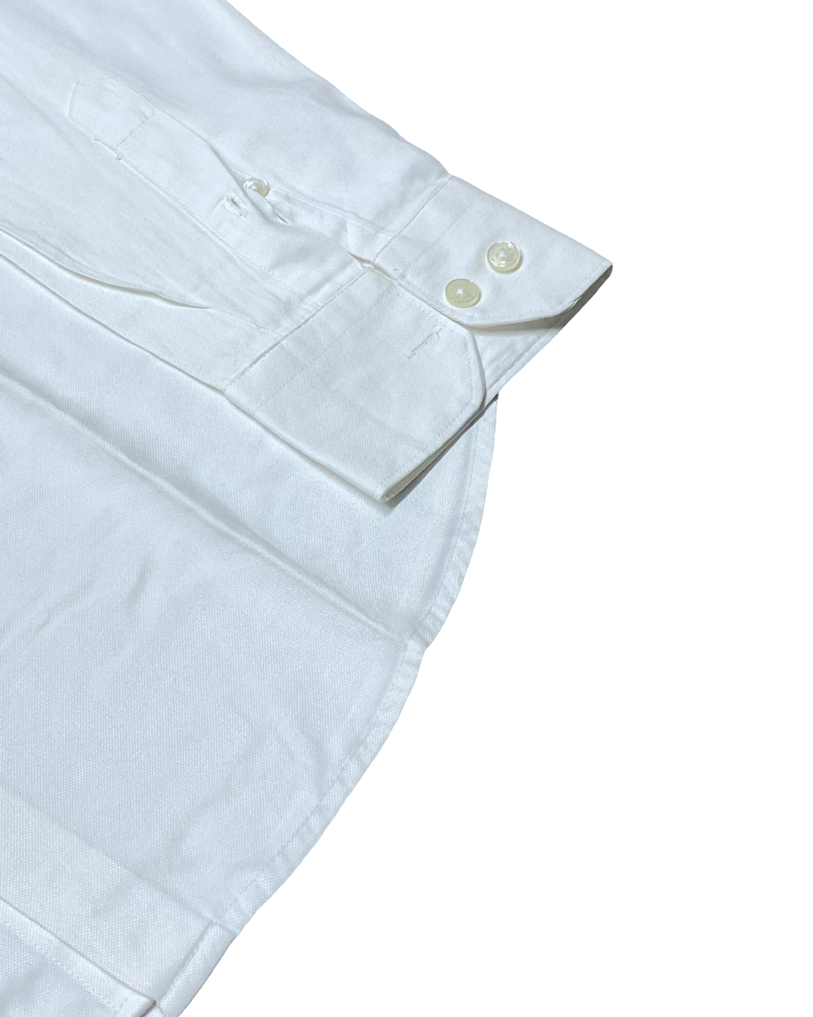 Richard Parker White Classic Long-Sleeve Shirt | Chest 20.5” | Medium