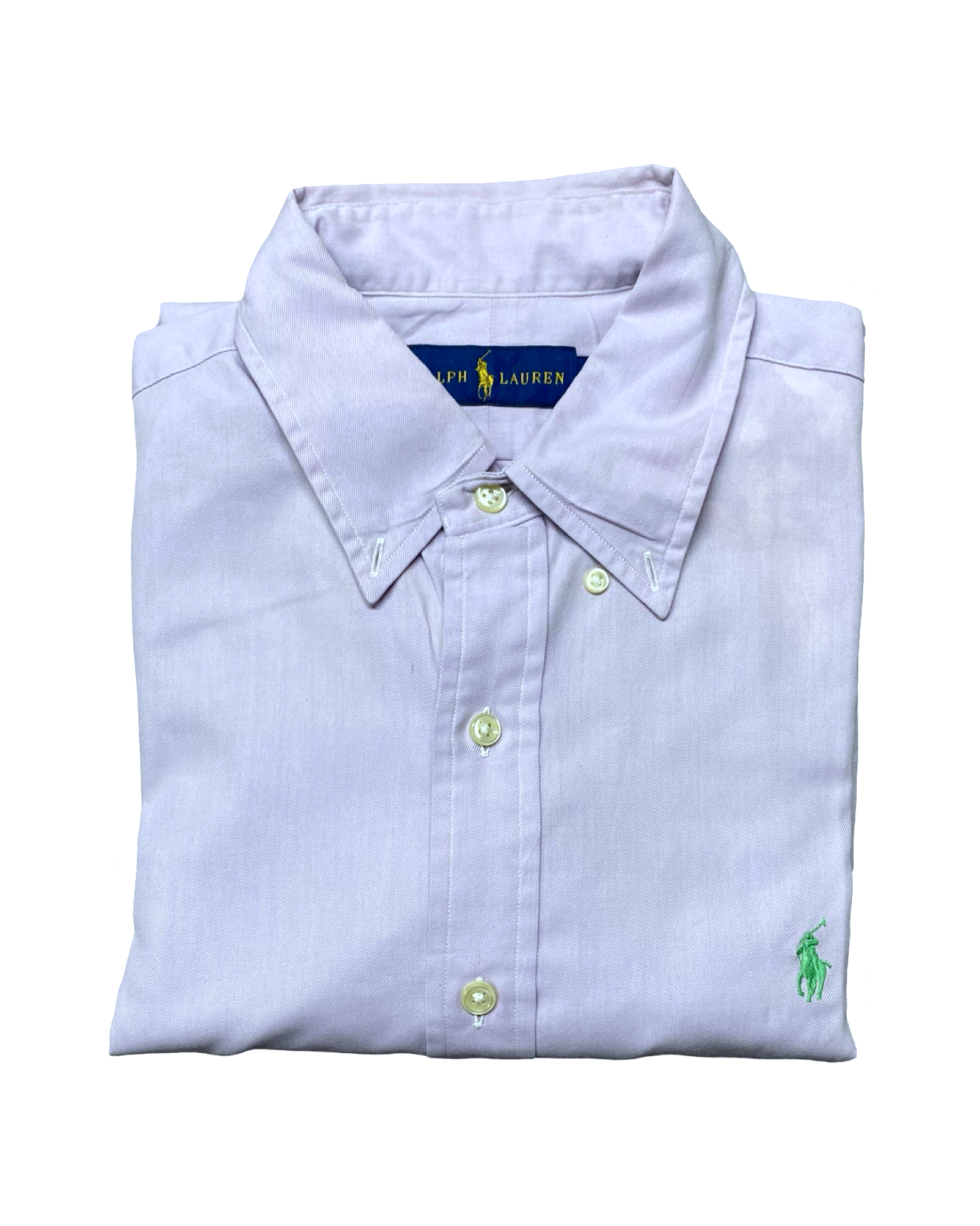 Ralph Lauren Light Purple Button-Up Shirt | Size Medium | Chest 22”