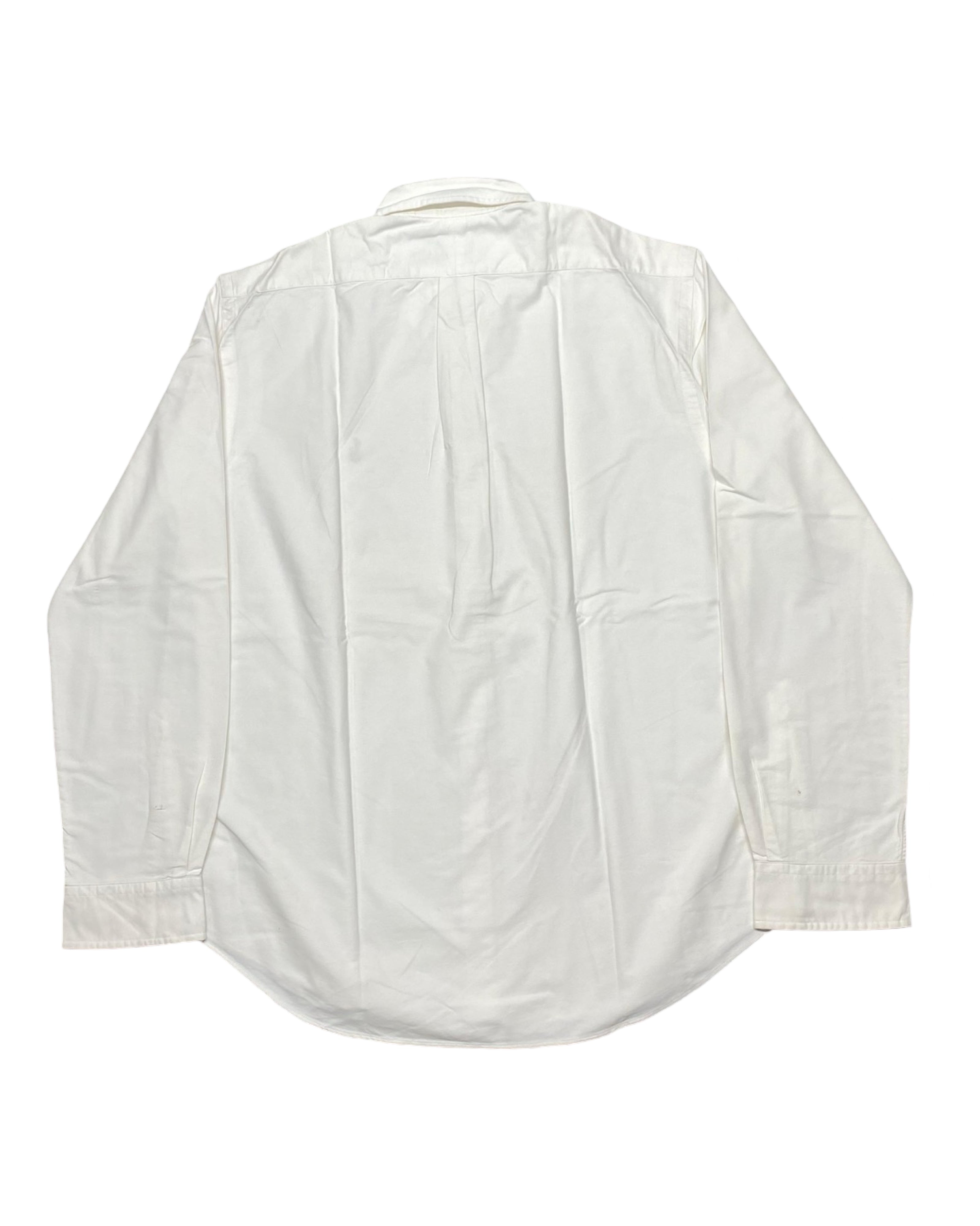 Polo Ralph Lauren White Button-Up Shirt | Chest 23” | Large