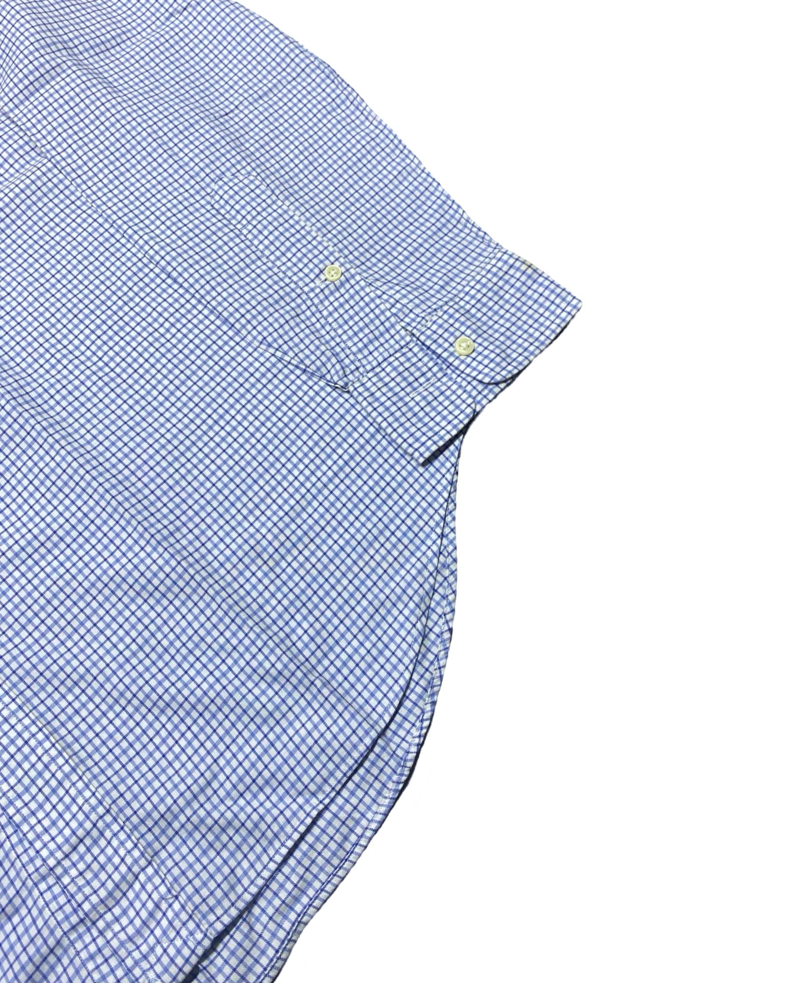 Ralph Lauren Blue & White Check Shirt | XL | Chest 25”