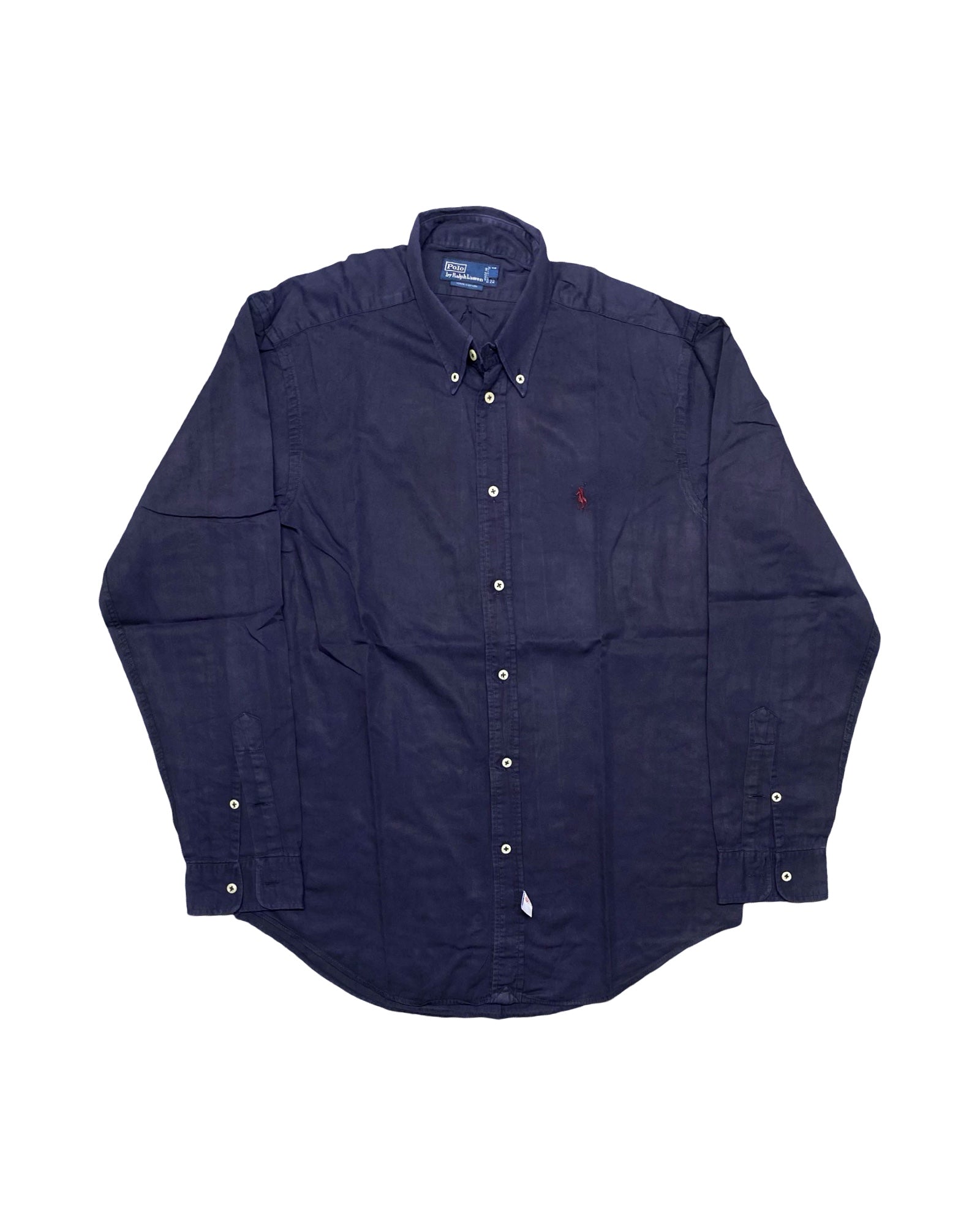 Ralph Lauren Navy Blue Button Down Shirt | Large | Chest 24.5”