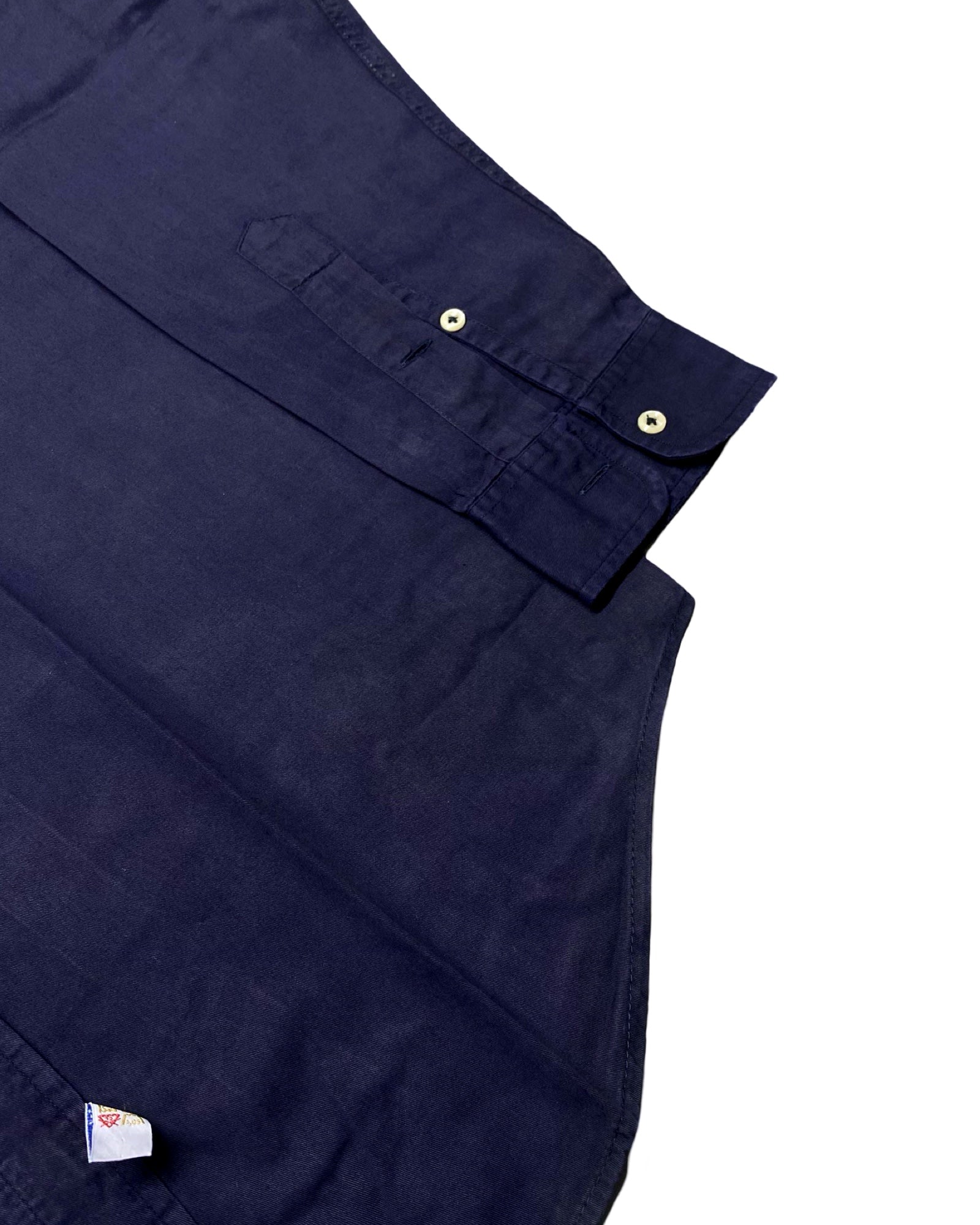 Ralph Lauren Navy Blue Button Down Shirt | Large | Chest 24.5”