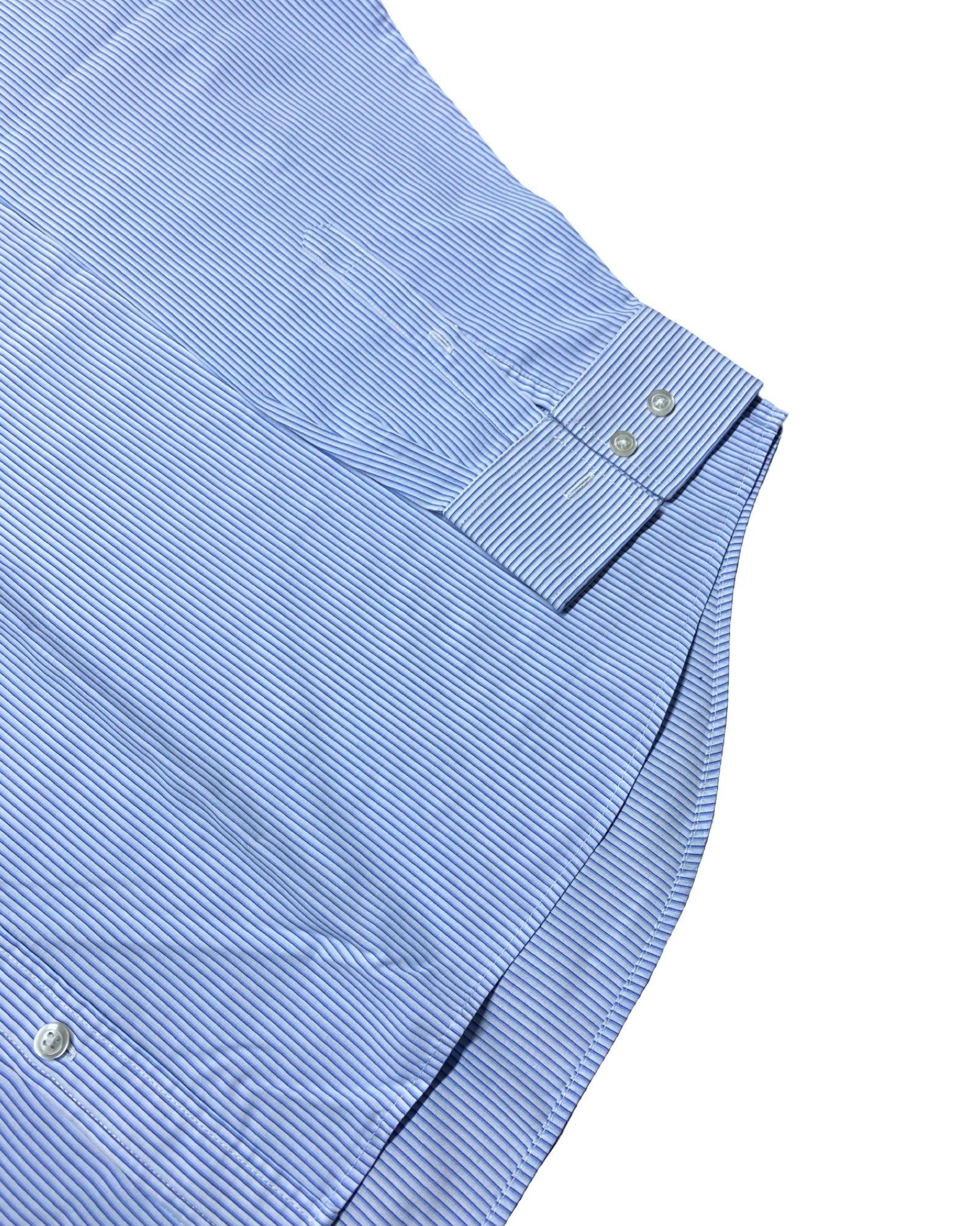 F&F Blue Striped Dress Shirt | XXL | Chest 29.5”