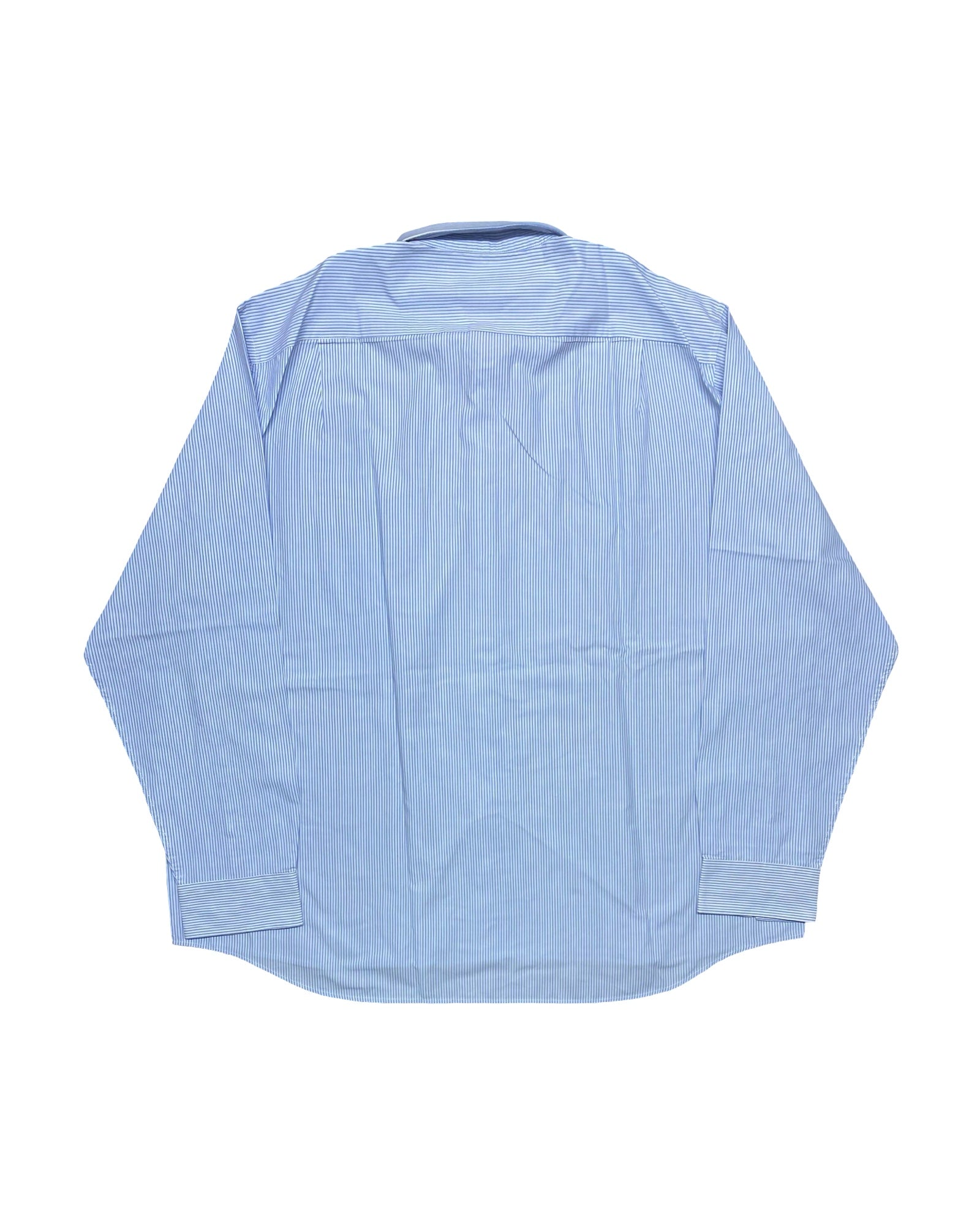 F&F Blue Striped Dress Shirt | XXL | Chest 29.5”