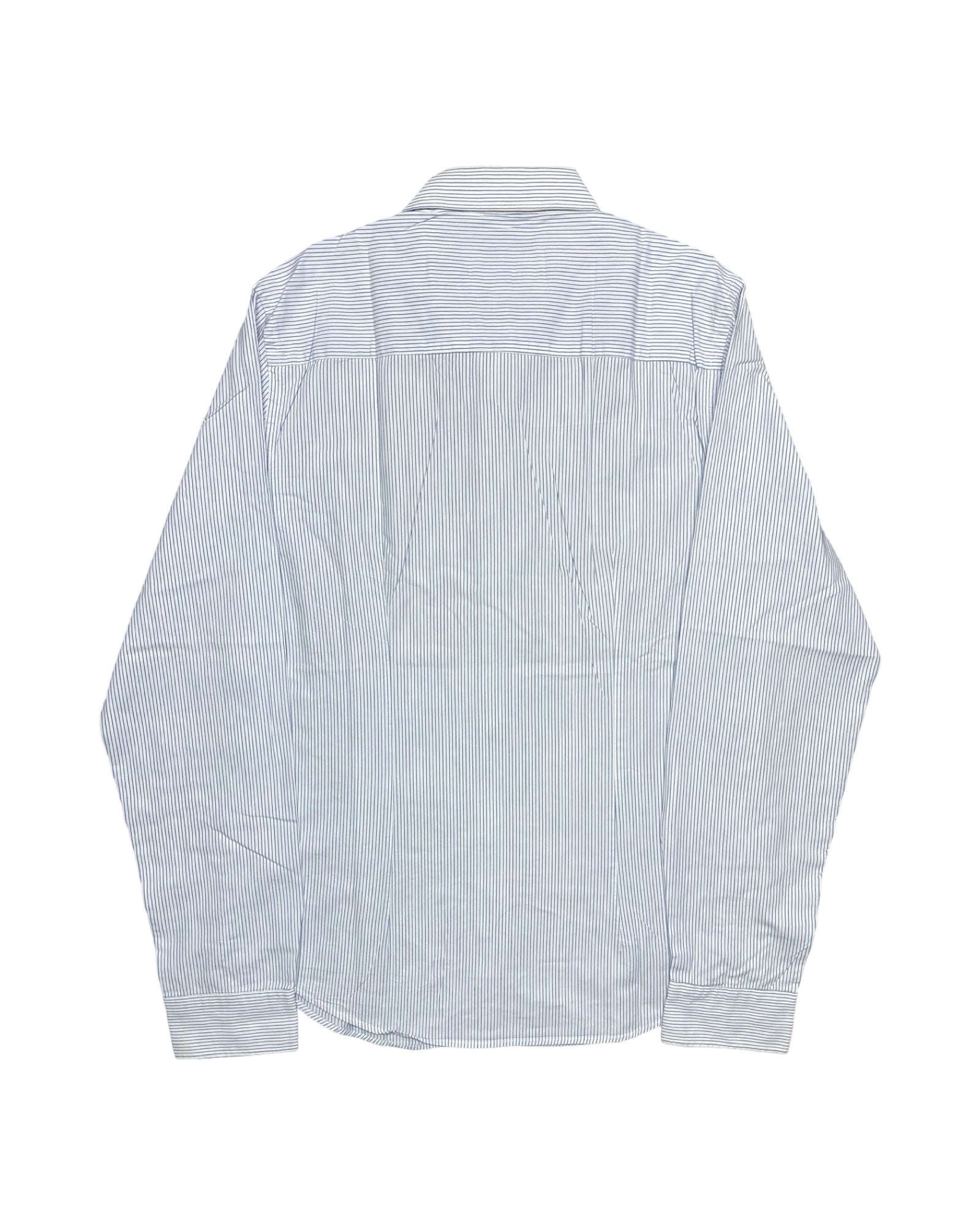 Cerruti Striped Dress Shirt | Small | Chest 19.5”