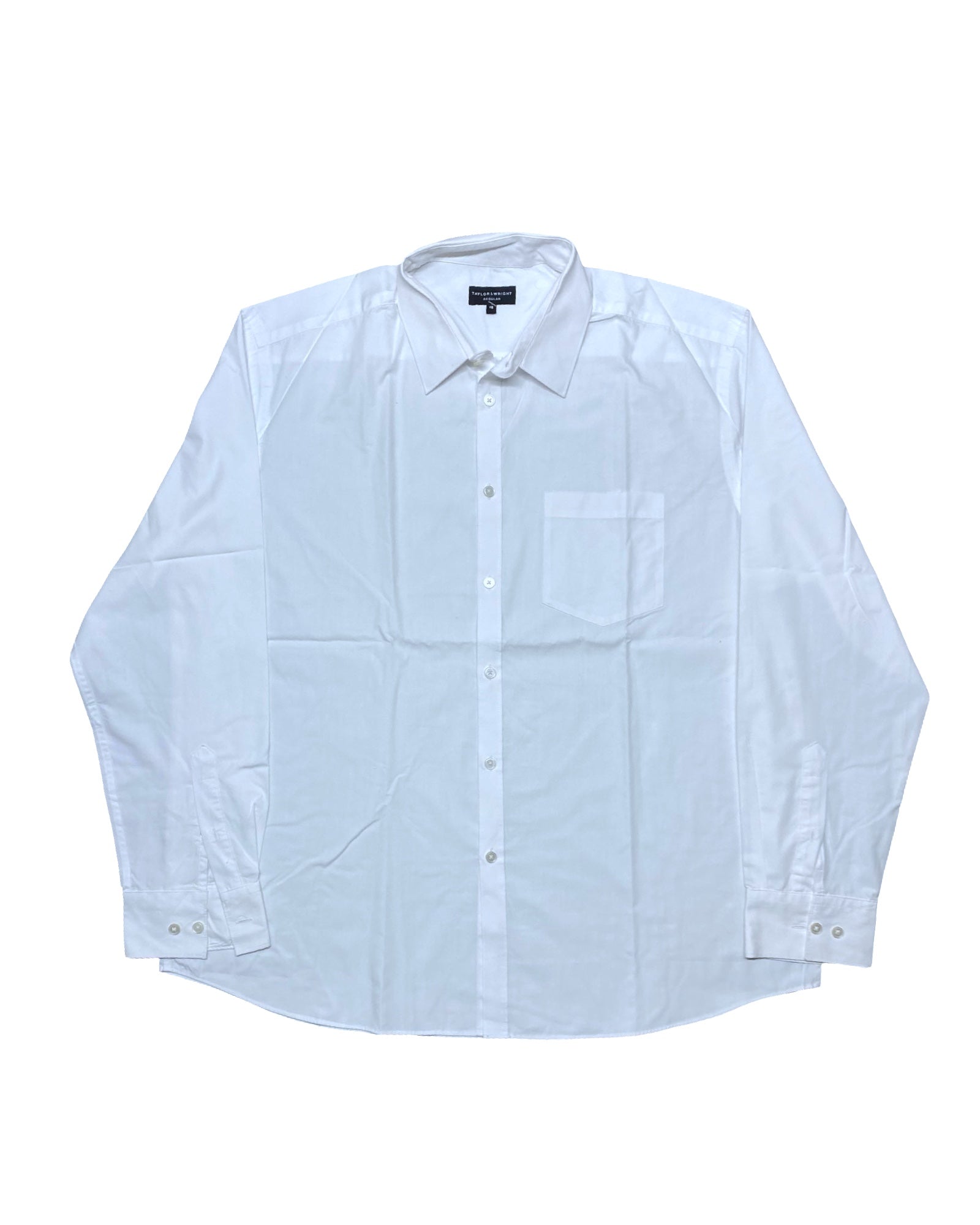 Taylor & Wright White Shirt | XL | Chest 27”