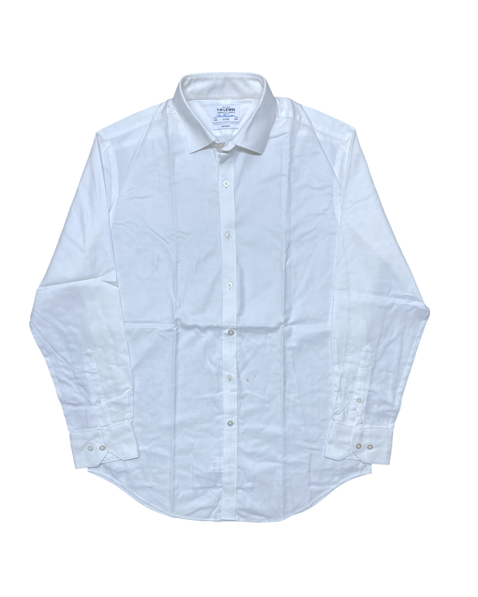 T.M.Lewin White Shirt | Medium | Chest 22.5”