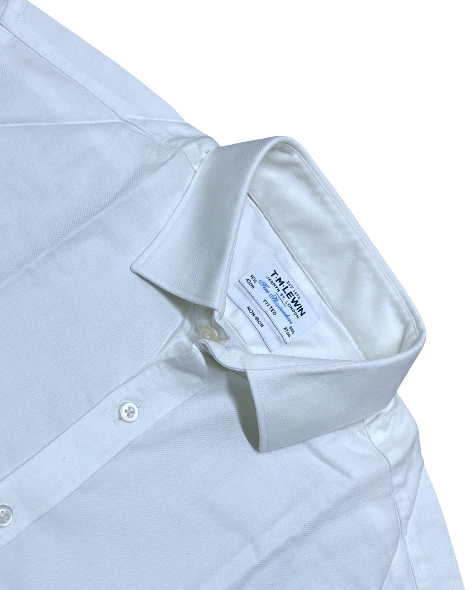 T.M.Lewin White Shirt | Medium | Chest 22.5”
