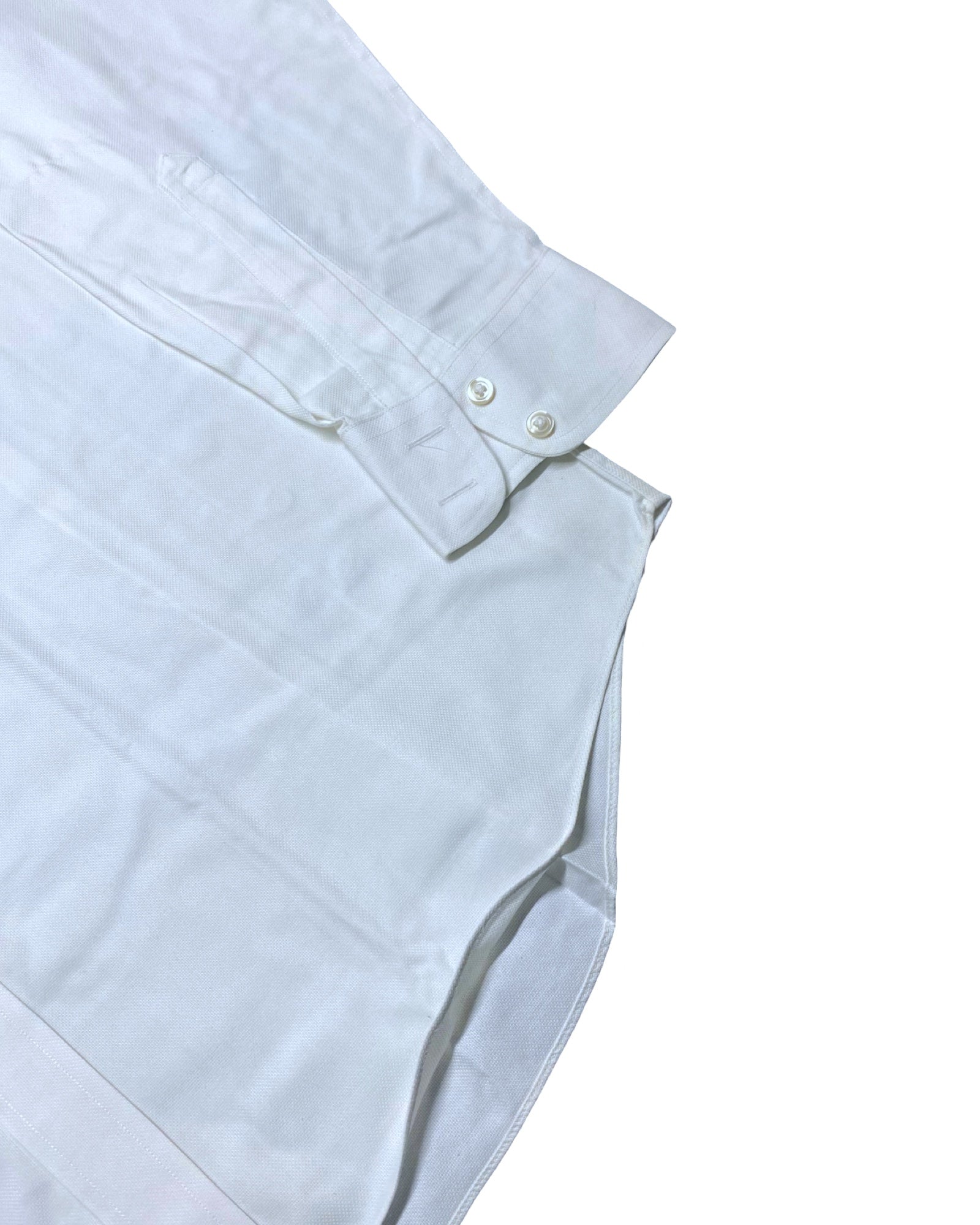 Charles Tyrwhitt White Textured Shirt | XL | Chest 25.5”