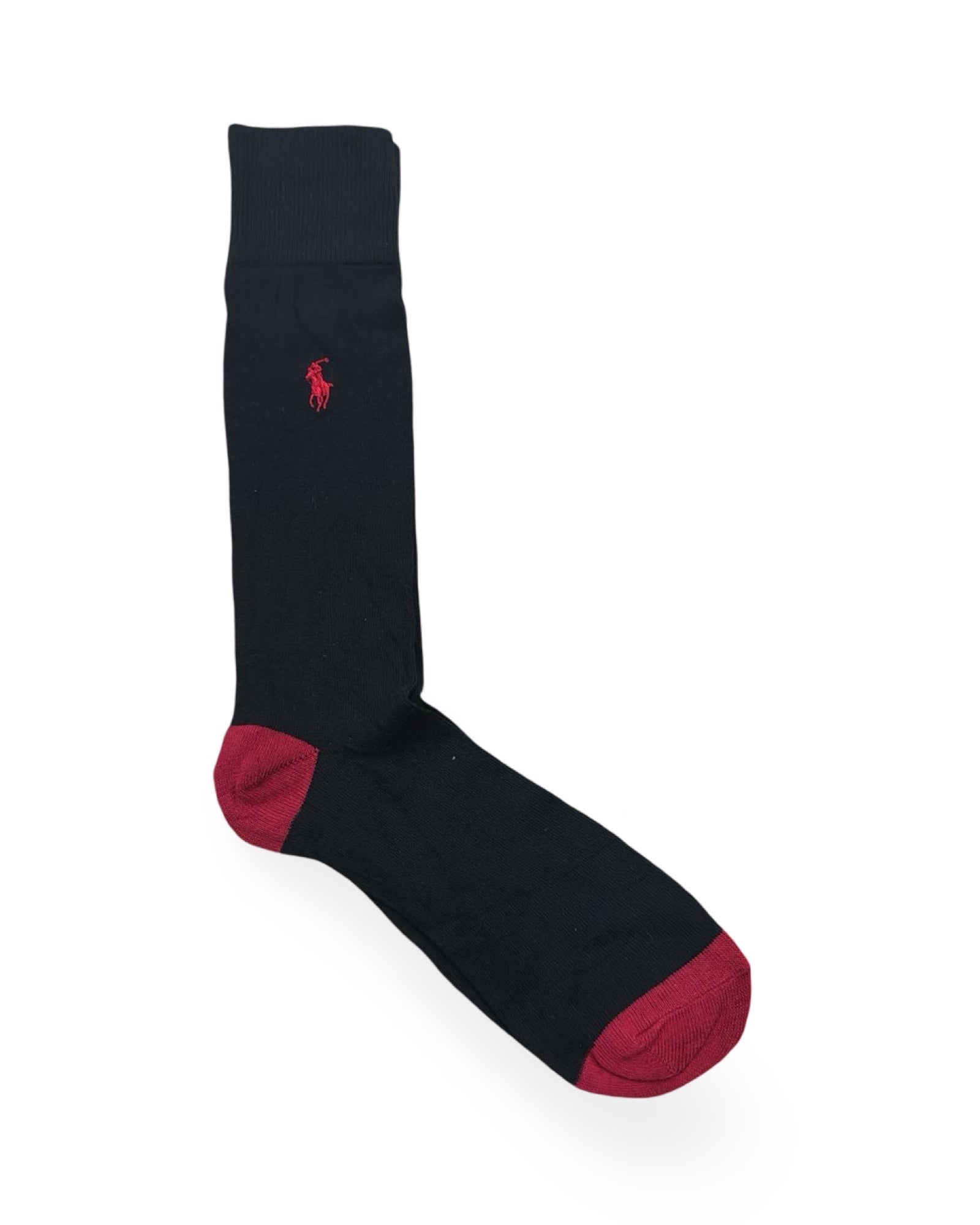 Ralph Lauren Black & Burgundy Crew Socks - Factory Leftovers | Unisex