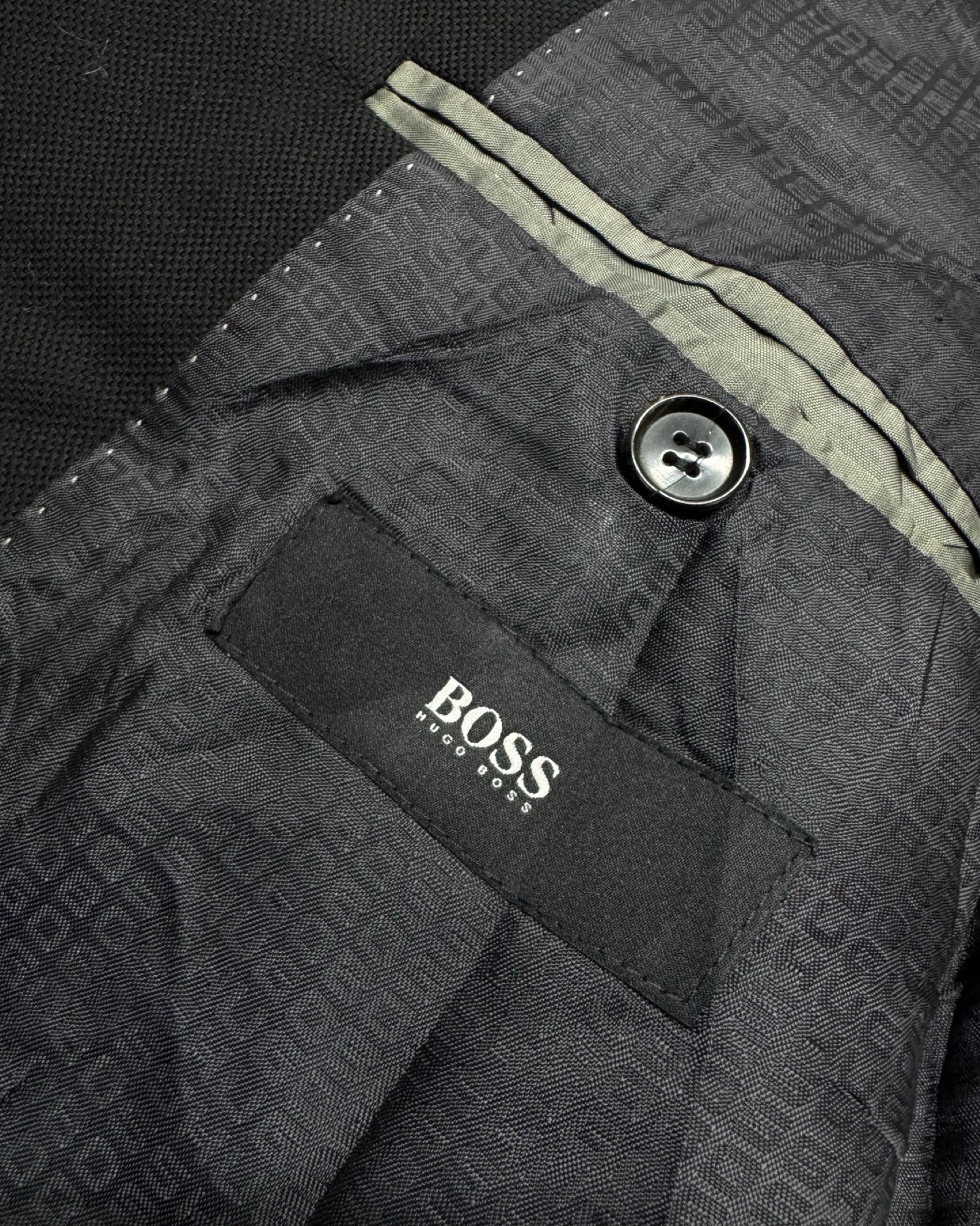 Hugo Boss Black Virgin Wool Blazer | Medium/Large (US 42E)