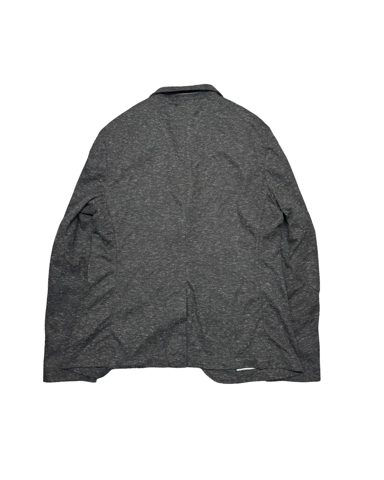 Zara Man Dark Grey Textured Blazer | Size EUR 54 (Small/Medium)