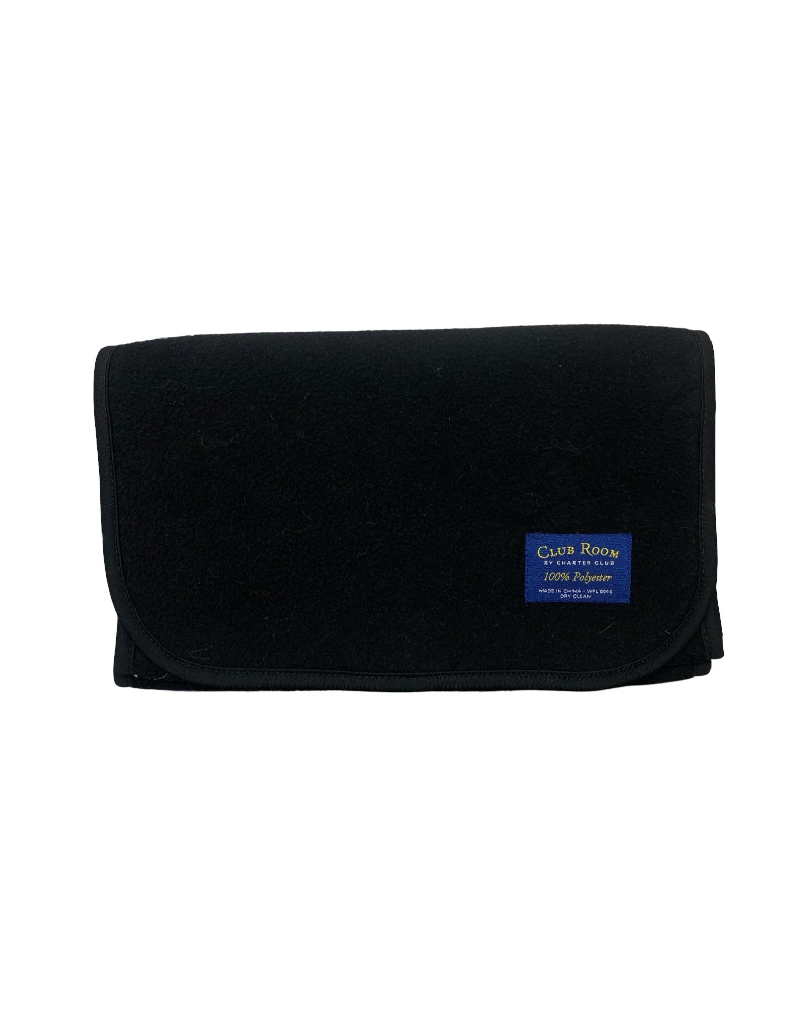 Club Room Black Scarf | 100% Polyester (00194)