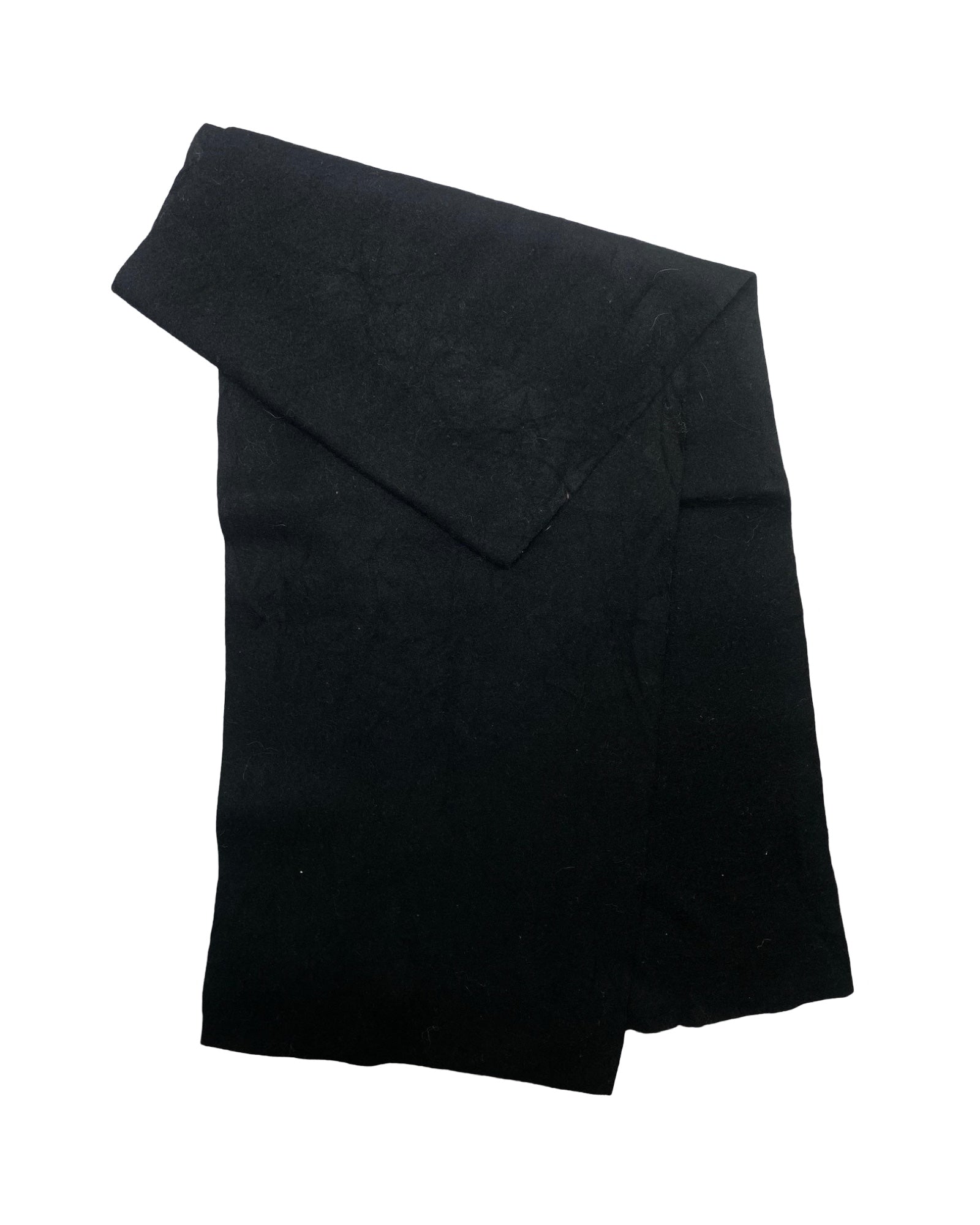 Quiet Luxury Black Scarf | Minimalist Elegance 00196