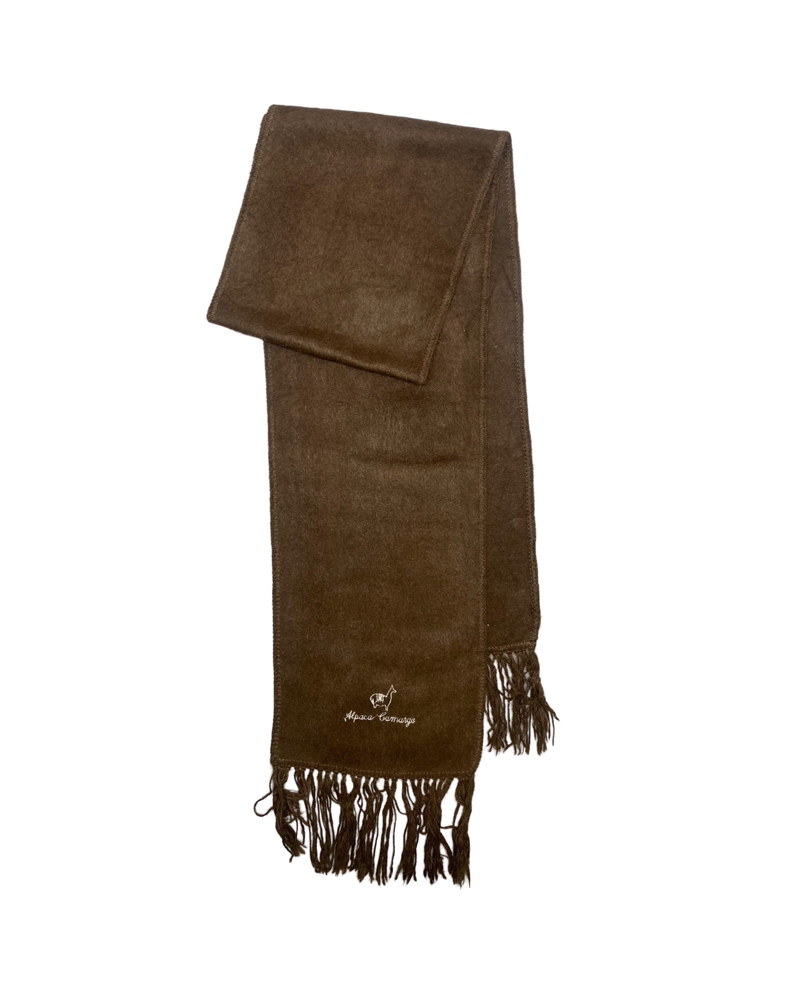 Alpaca Camargo Scarf | Brown Elegance | 00209