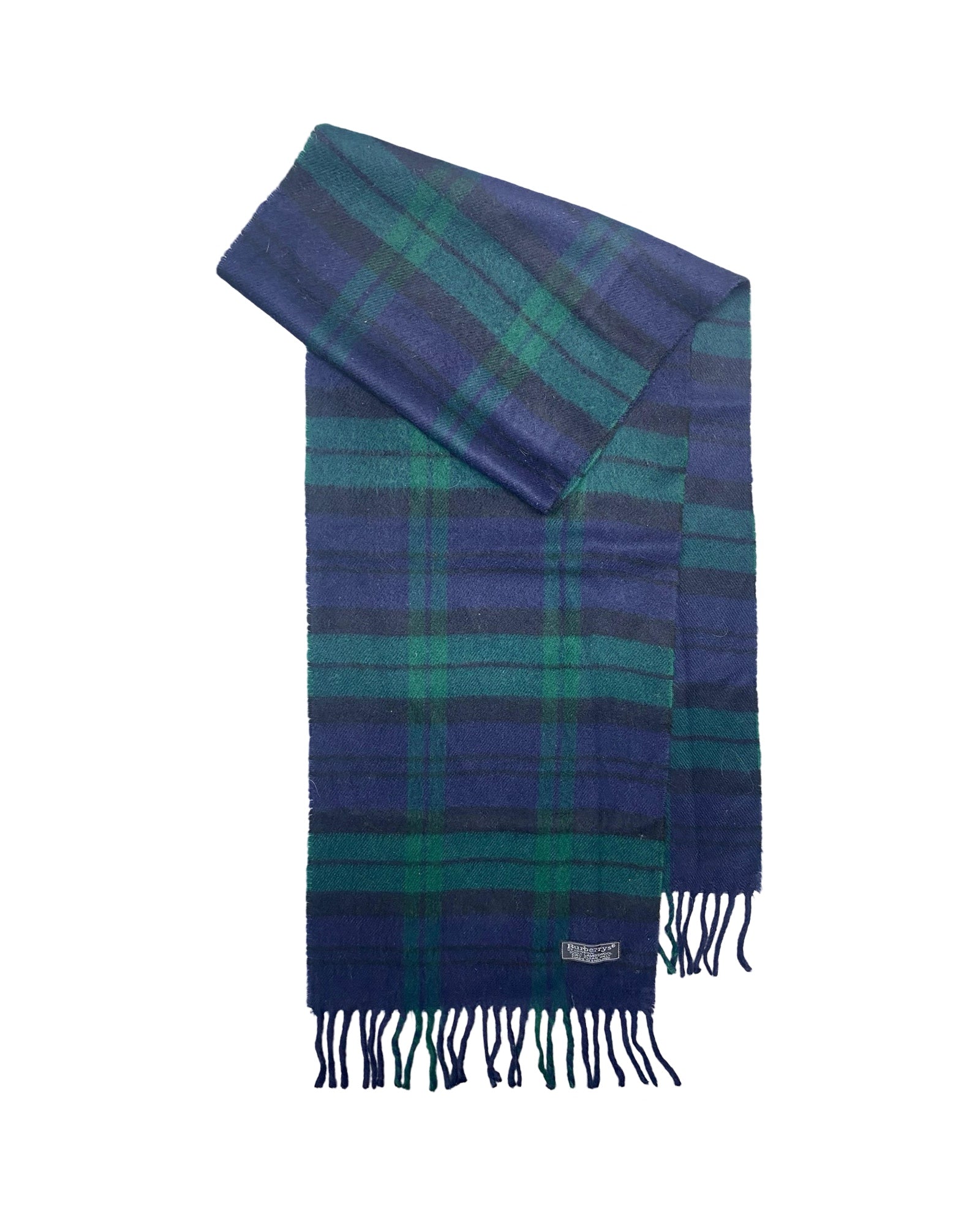 Burberrys | 100% Lambswool Plaid Scarf | 00225