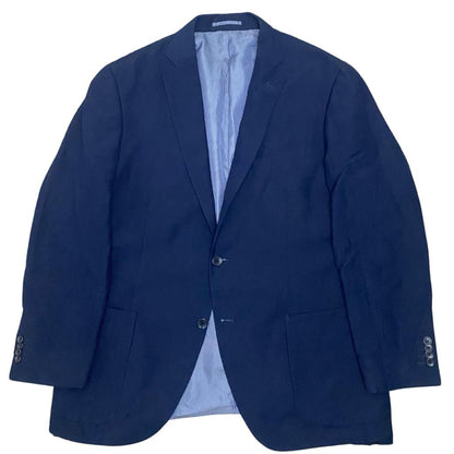 Dark Blue Linen  (Chest 22.5” Sleeve 23.5” Length 30”)