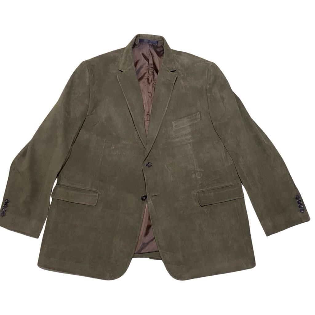 M&S Man Olive (chest 25"  length 32.5"  sleeve 25.5")