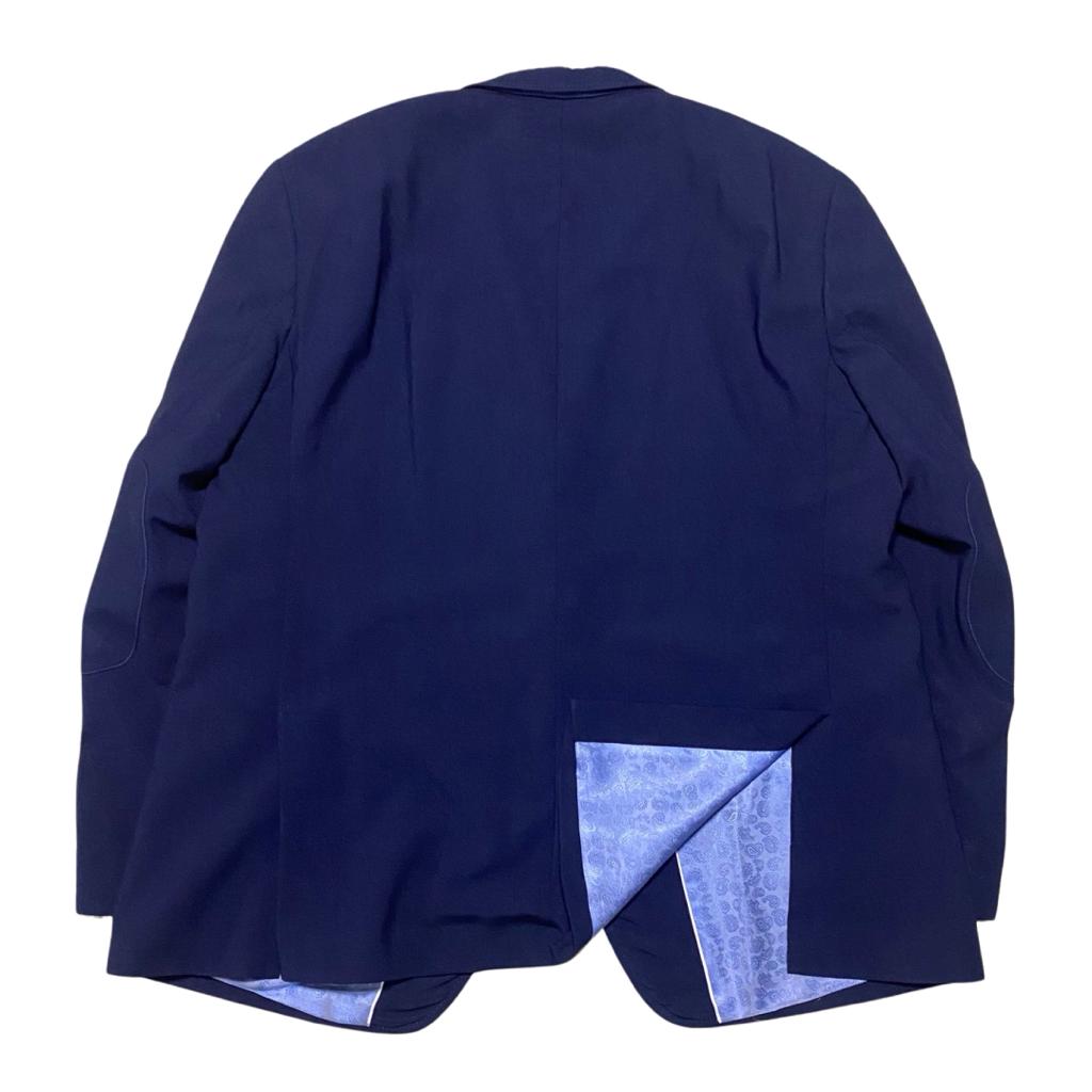 DANIEL HECHTER  Navy Blue  (chest 24" length 31.5" sleeve 26")