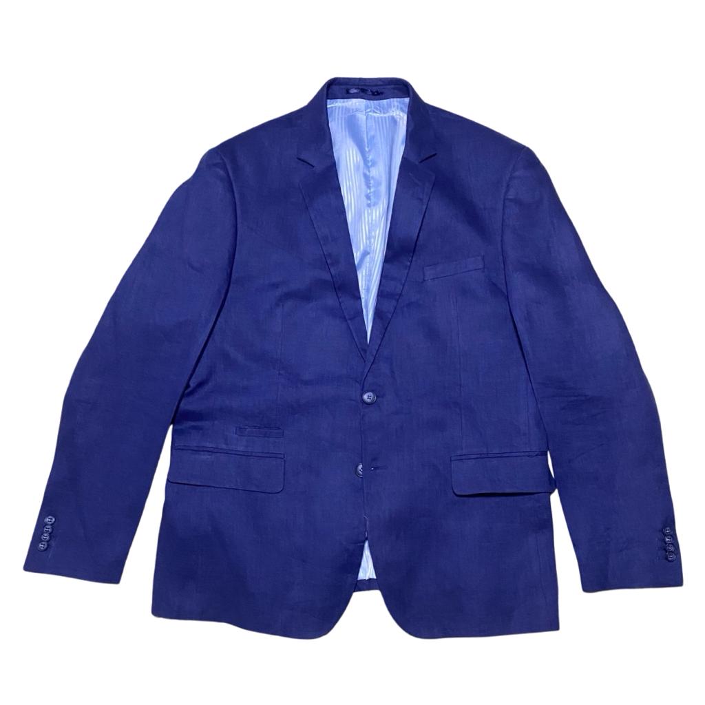 PIAZATTALIAN  BLUE  (chest 22" length 30" sleeve 26")