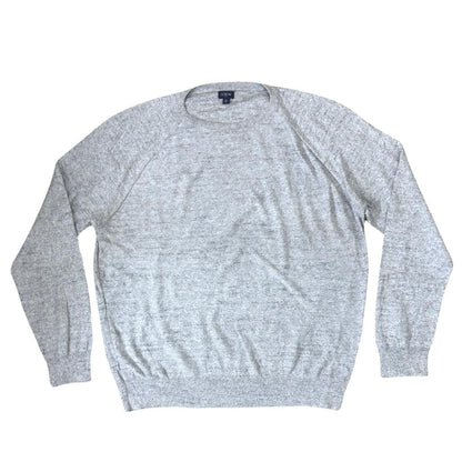 J.CREW Heather Grey Textured XL