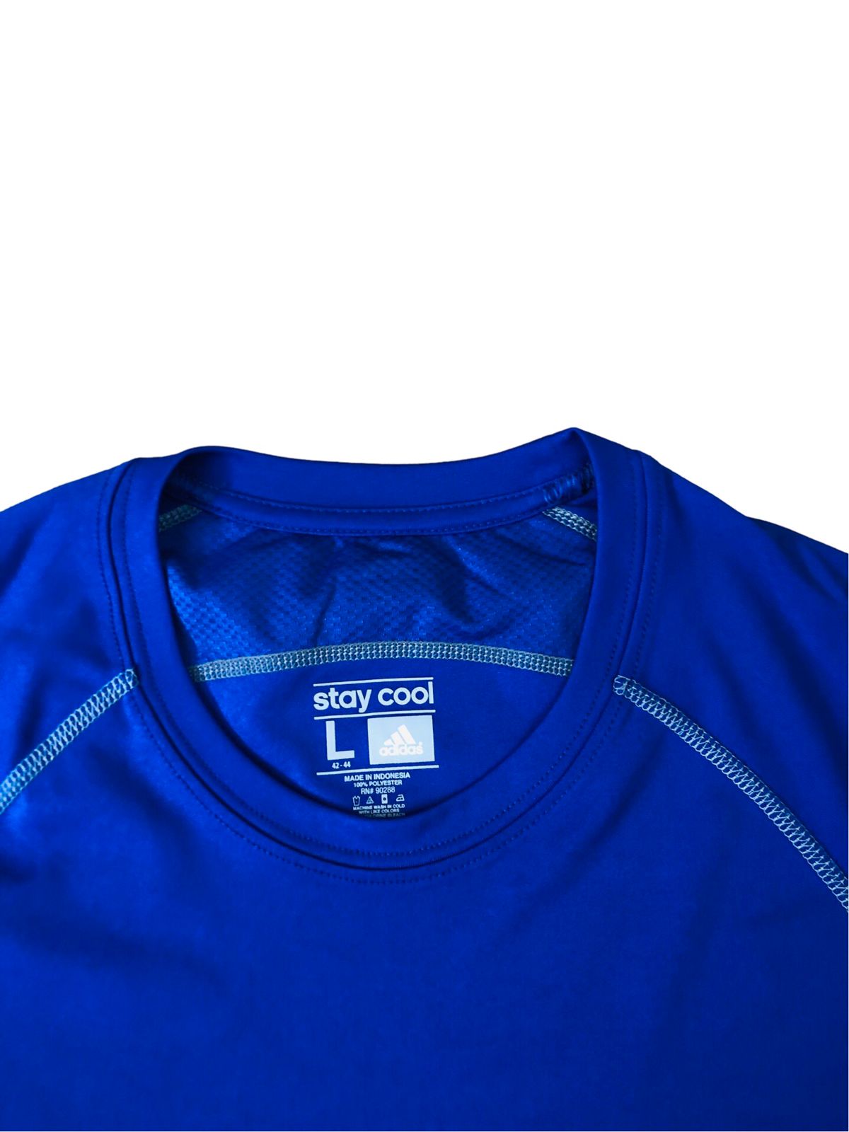 Adidas Royal Blue (Dry Fit) Small Chest  20”