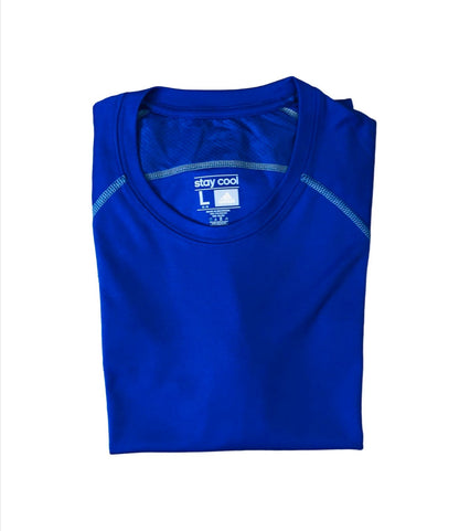 Adidas Royal Blue (Dry Fit) Small Chest  20”