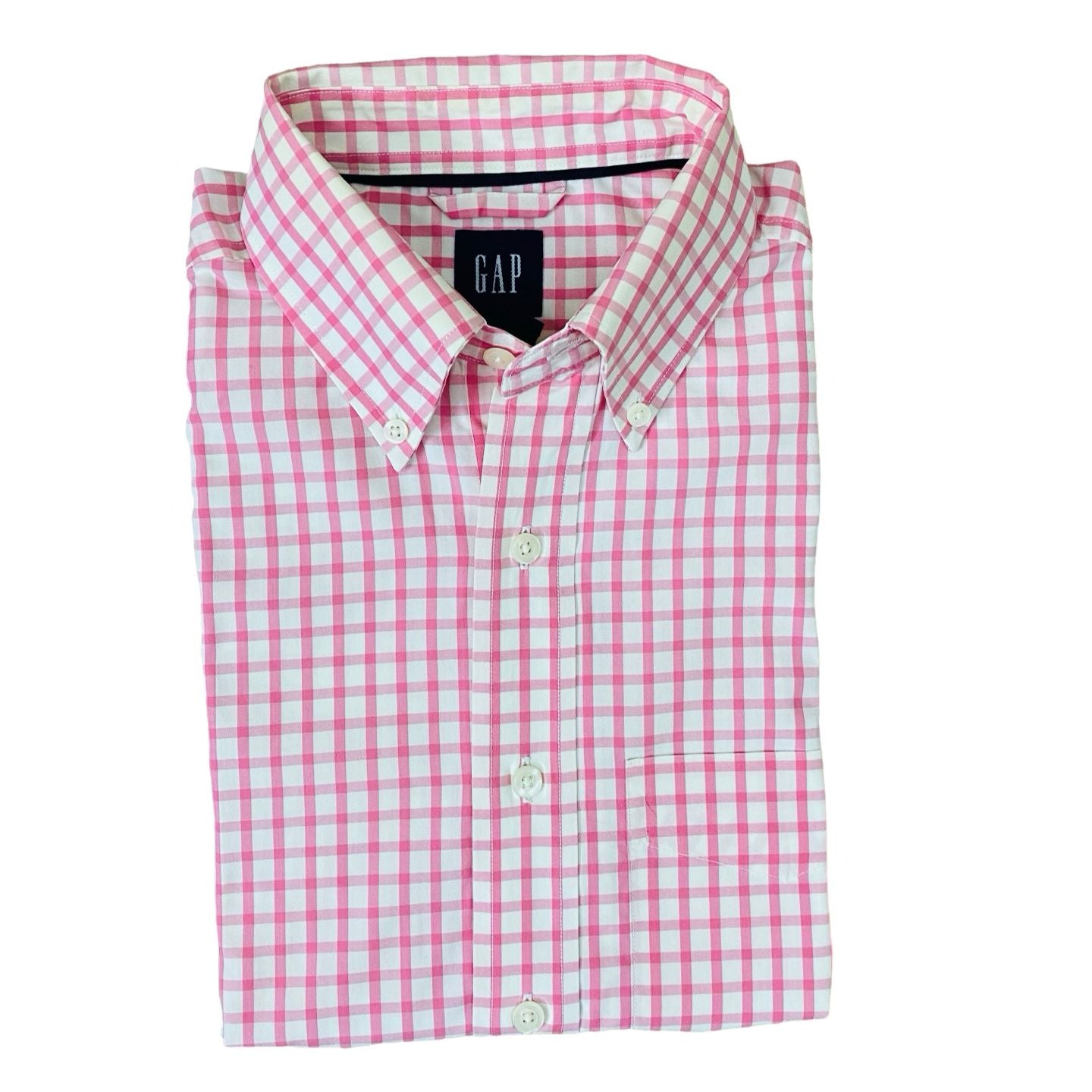 Gap Pink box check  Medium Chest 21”