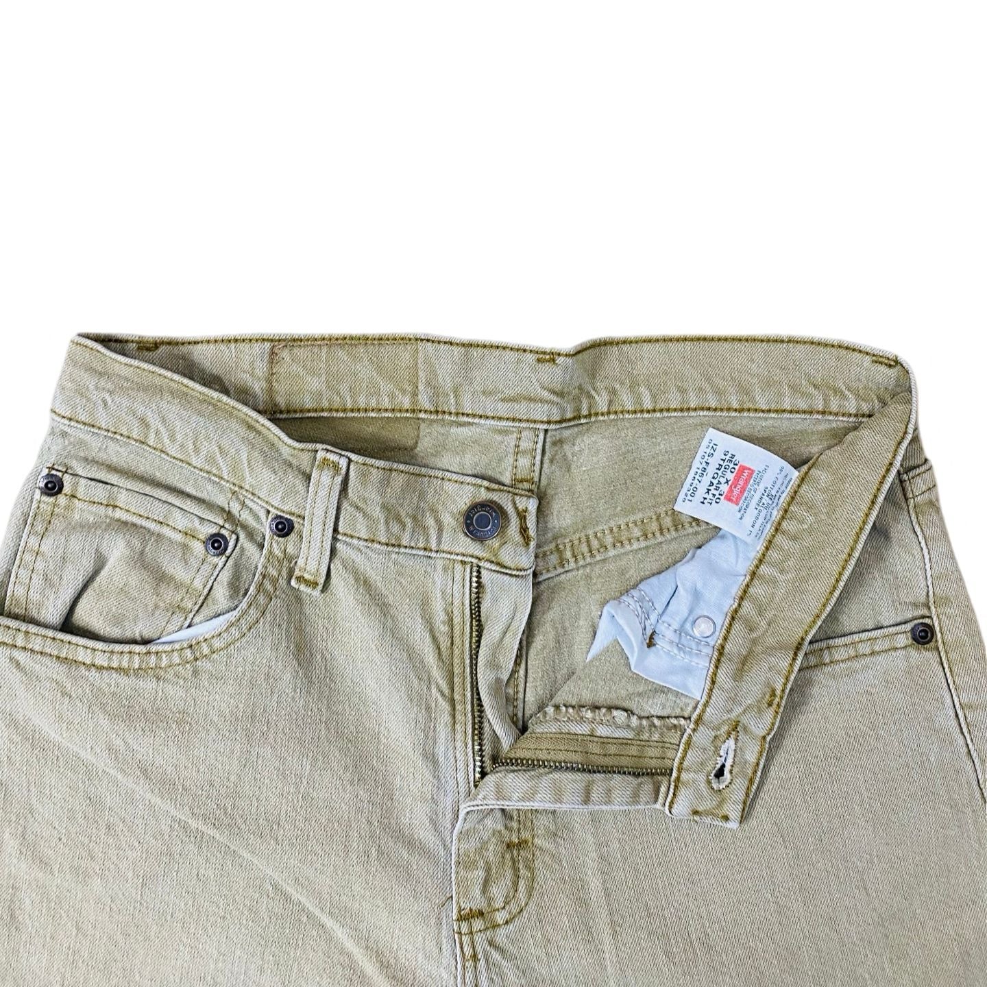 Wrangler Beige Denim  [Waist 29” Length 40”]