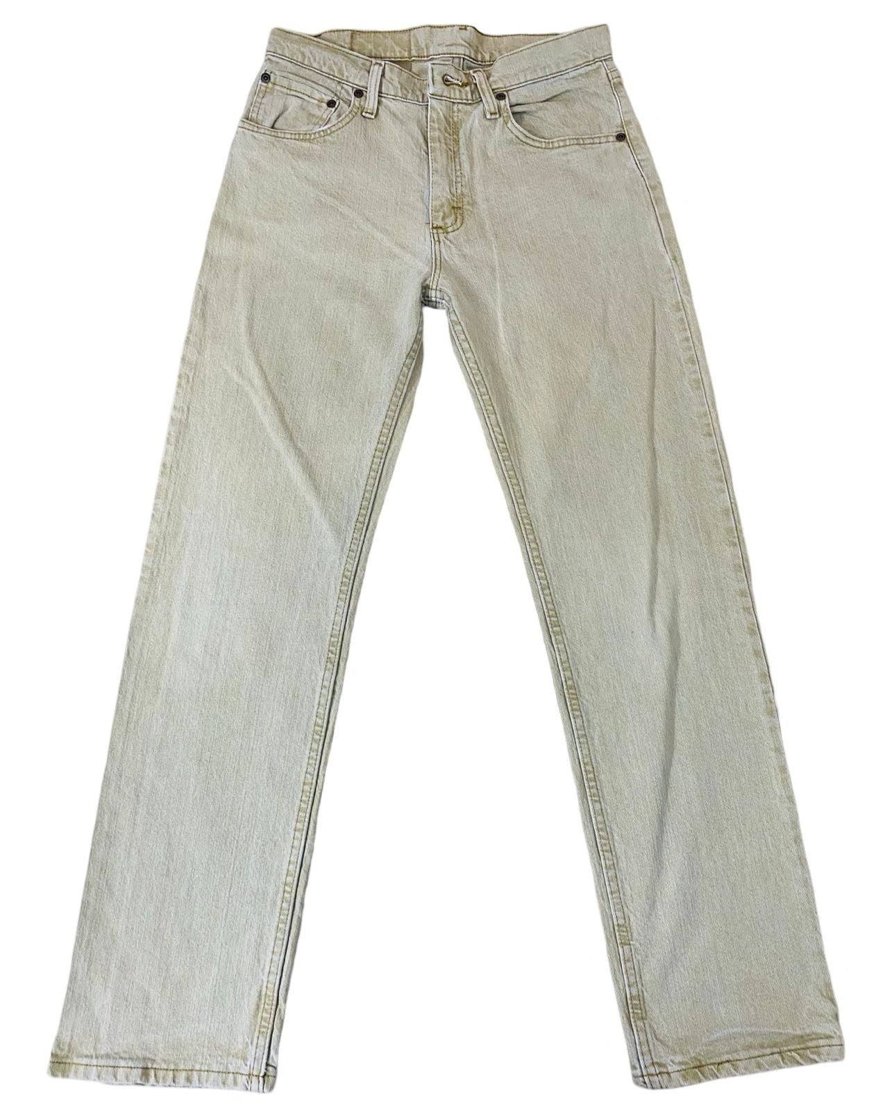 Wrangler Beige Denim  [Waist 29” Length 40”]