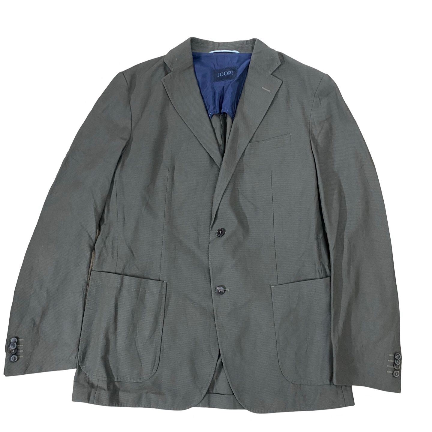 Joop Olive Texture Blazer [Chest 23.5”]