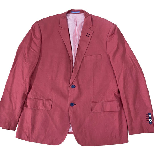 Pink Linen Blazer  [Chest 35”]